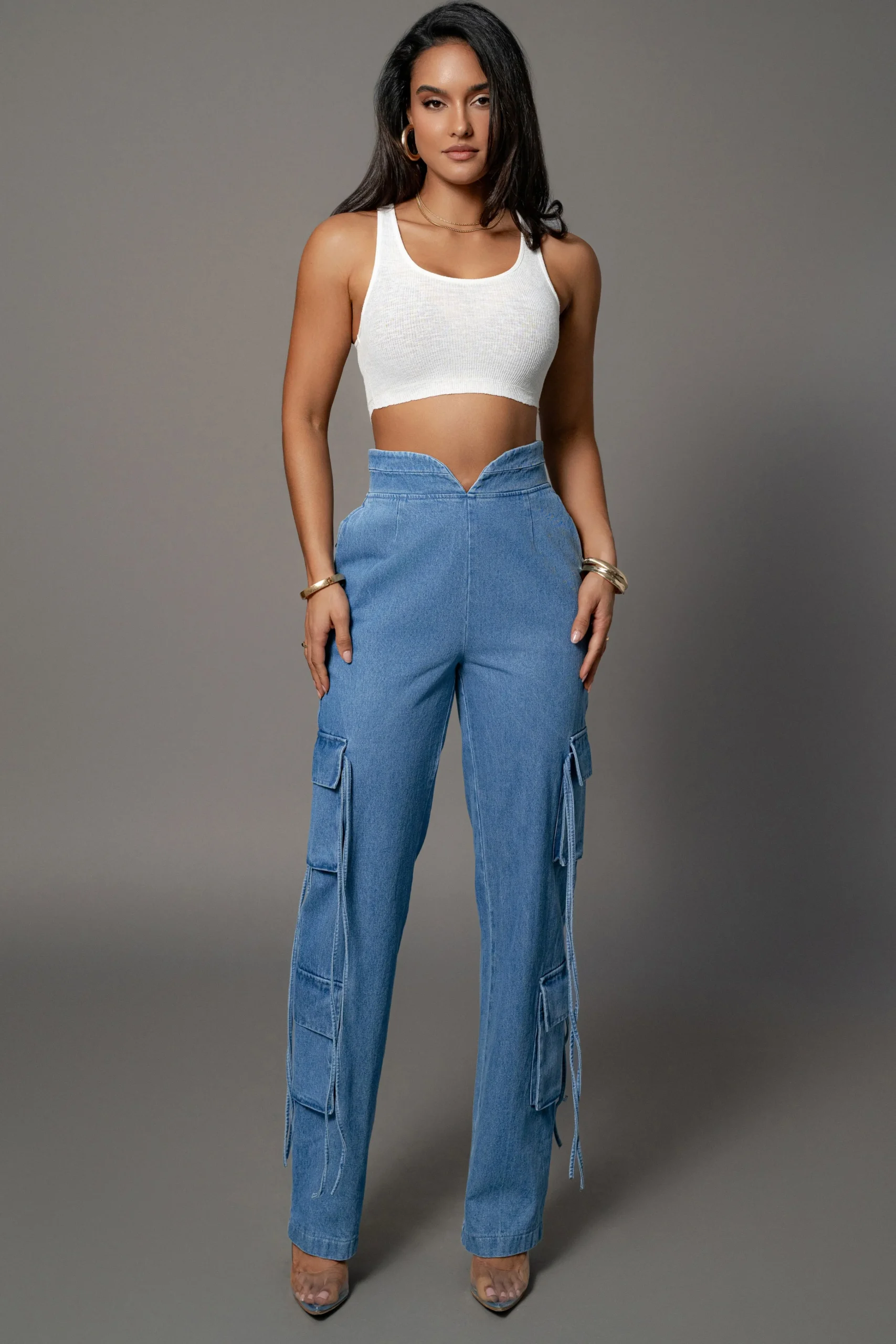 medium_wash_jacinda_denim_1.webp JLUXLABEL Medium Wash Jacinda Denim Utility Pants