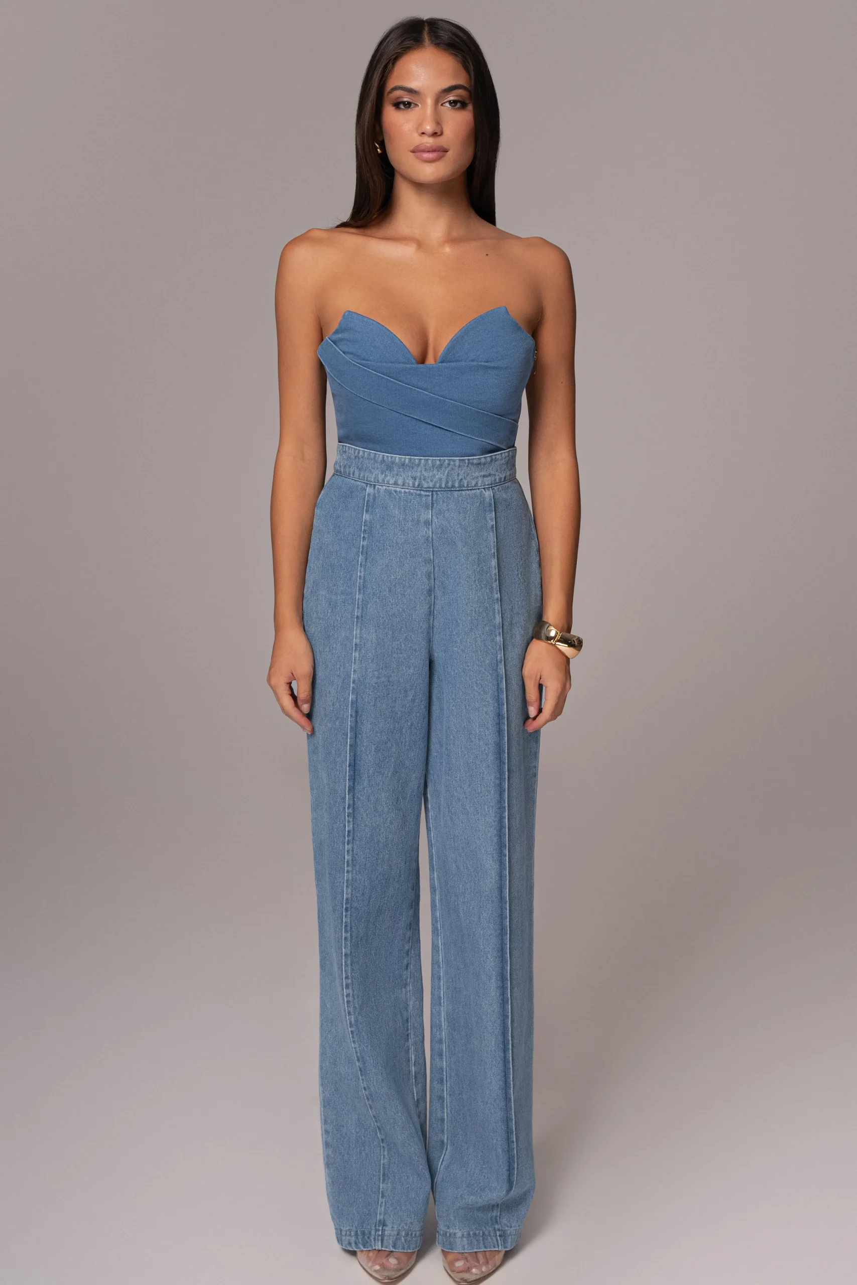 medium_wash_teyana_denim__4.webp JLUXLABEL Medium Wash Teyana Denim Bustier