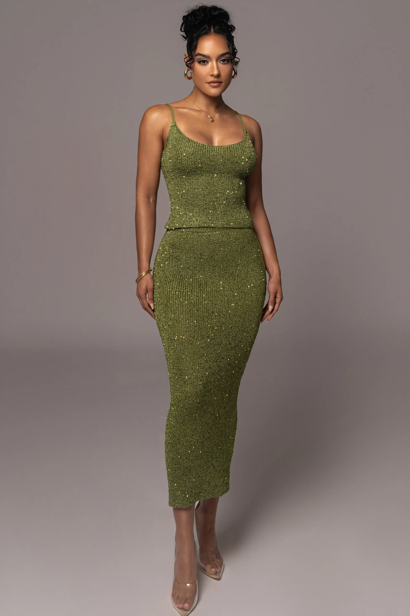 moss_palace_sequin_skirt__5.webp JLUXLABEL Moss Palace Sequin Skirt Set