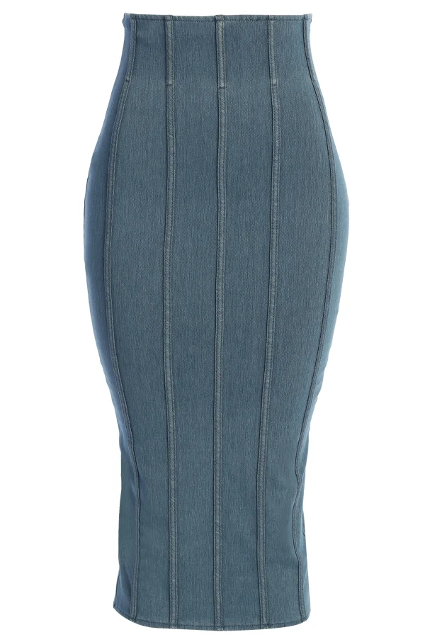 JLUXLABEL NAT LIV x Denim Eliana Skirt Set