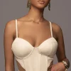 JLUXLABEL Natural Horizon Linen Corset