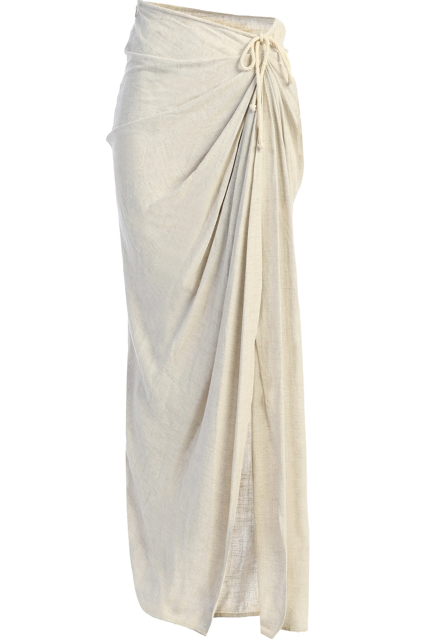 natural_noelia_linen_slit_1.webp JLUXLABEL Natural Noelia Linen Slit Skirt