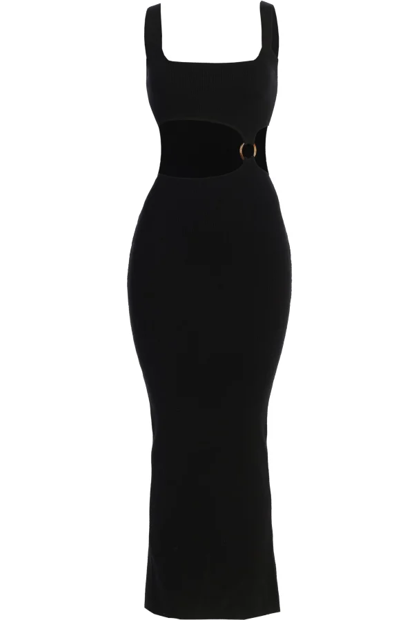 JLUXLABEL Noir Time After Time Dress