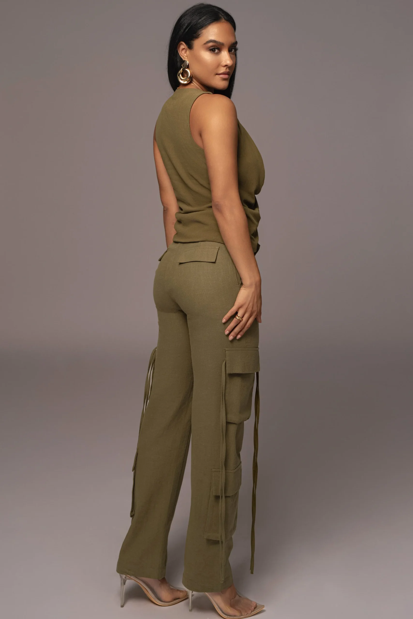 olive_elicia_linen_top_7.webp JLUXLABEL Olive Elicia Linen Top