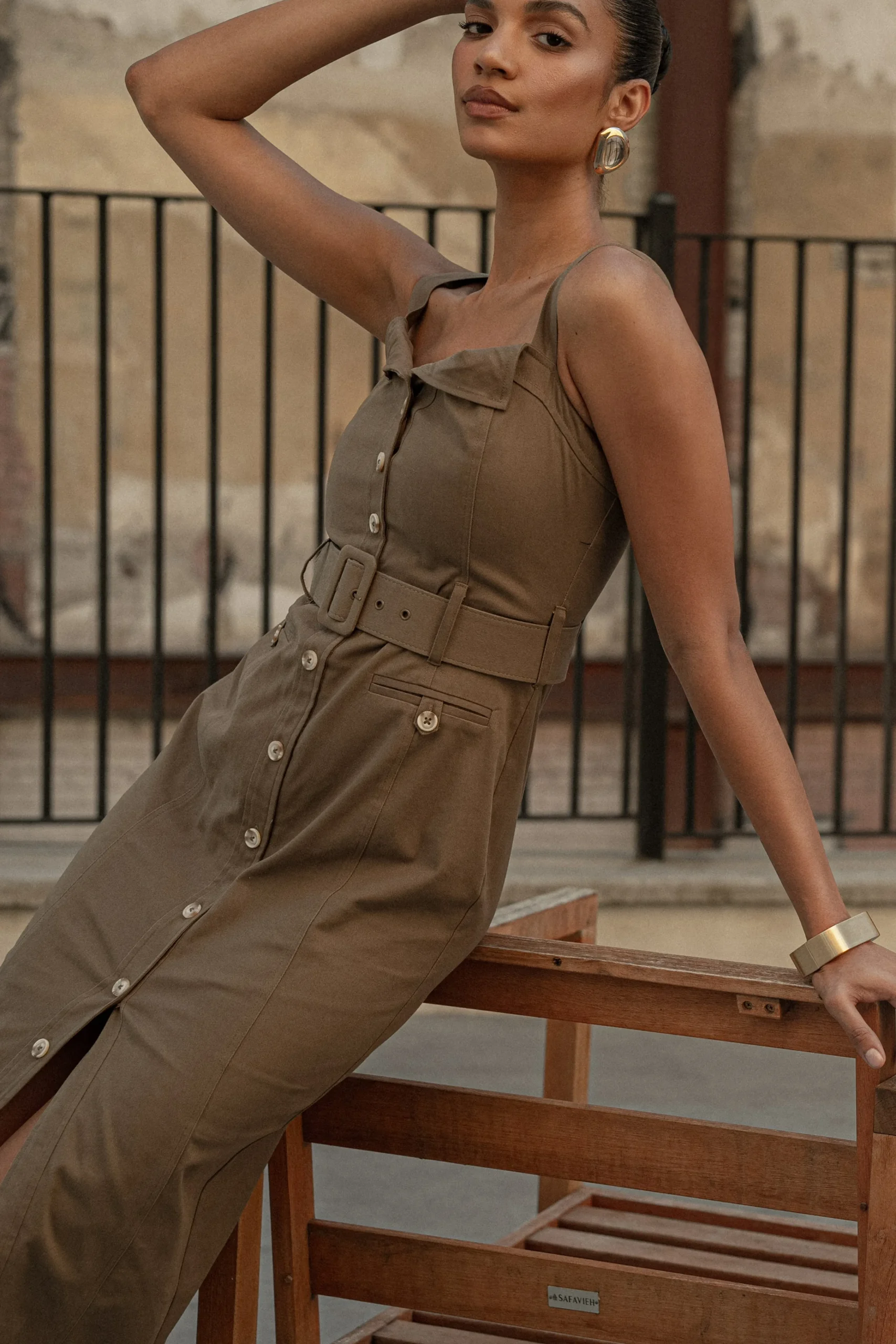 olive_forever_summer_belt_1.webp JLUXLABEL Olive Forever Summer Belted Dress