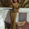 JLUXLABEL Olive La Costa One Shoulder Dress