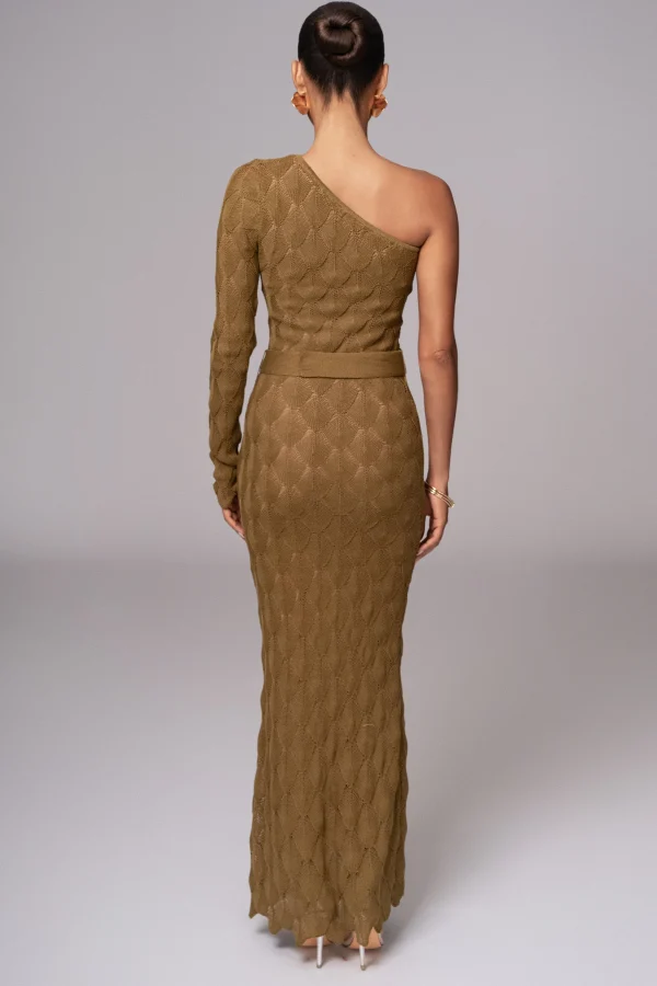 JLUXLABEL Olive La Costa One Shoulder Dress