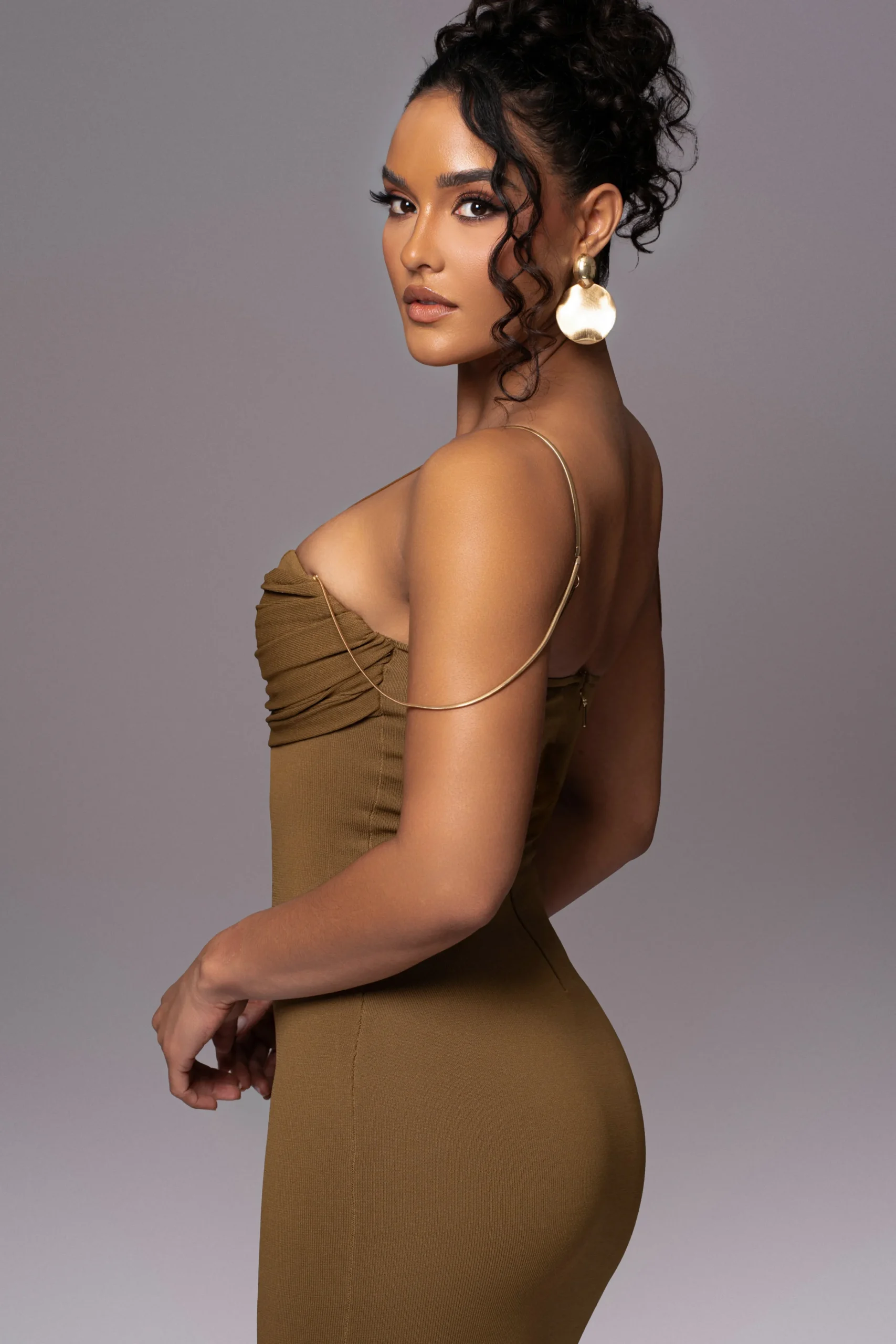 olive_la_lune_drape_midi__5.webp JLUXLABEL Olive La Lune Drape Midi Dress