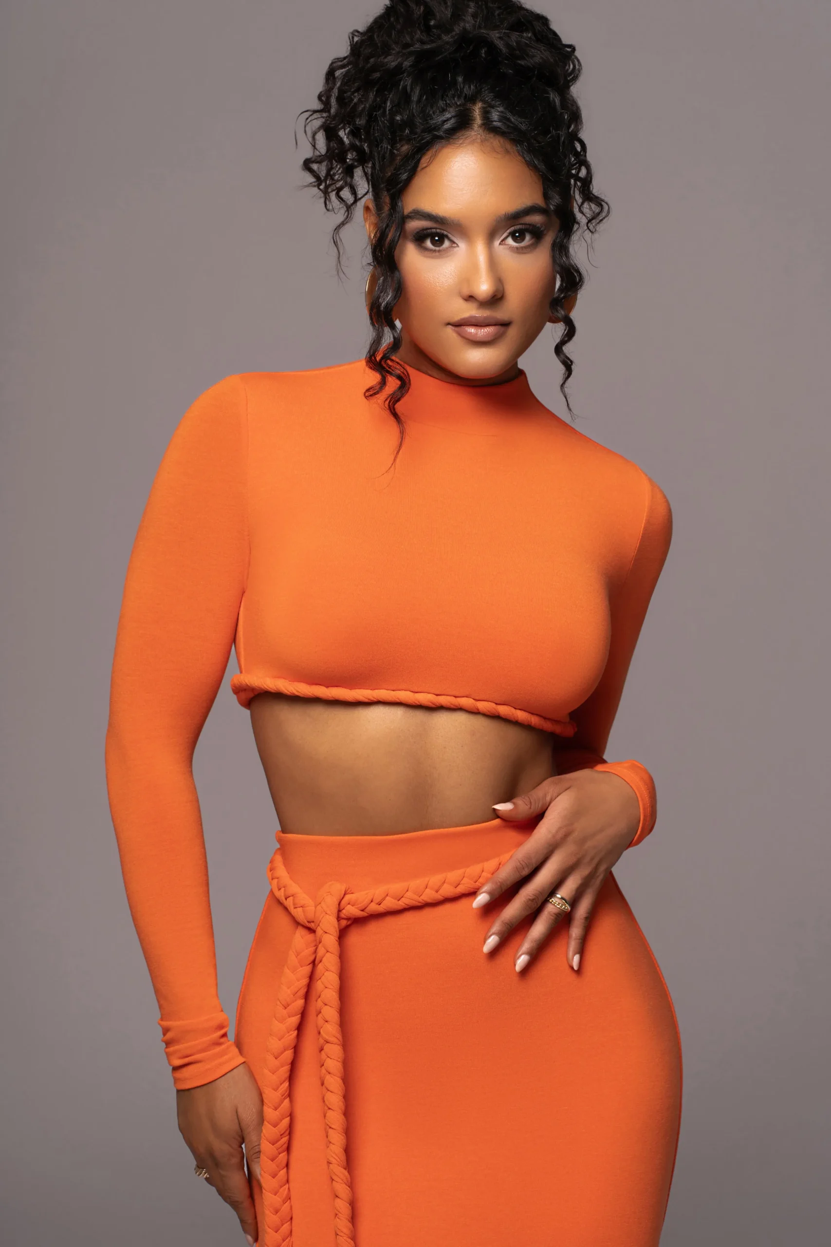 orange_city_love_twopiece_3.webp JLUXLABEL Orange City Love Two-Piece Skirt Set