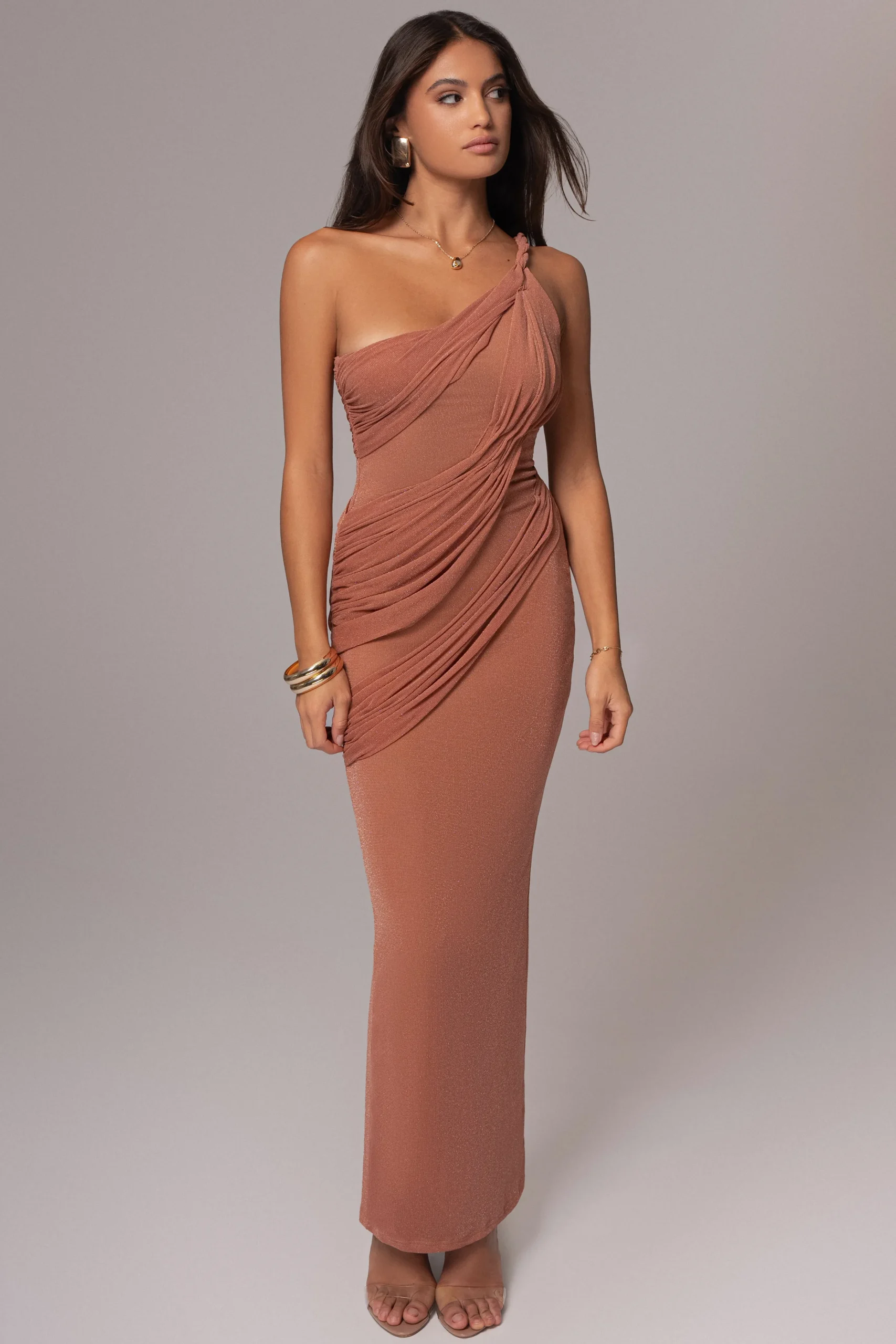 peach_alari_one_shoulder__2.webp JLUXLABEL Peach Alari One Shoulder Maxi Dress