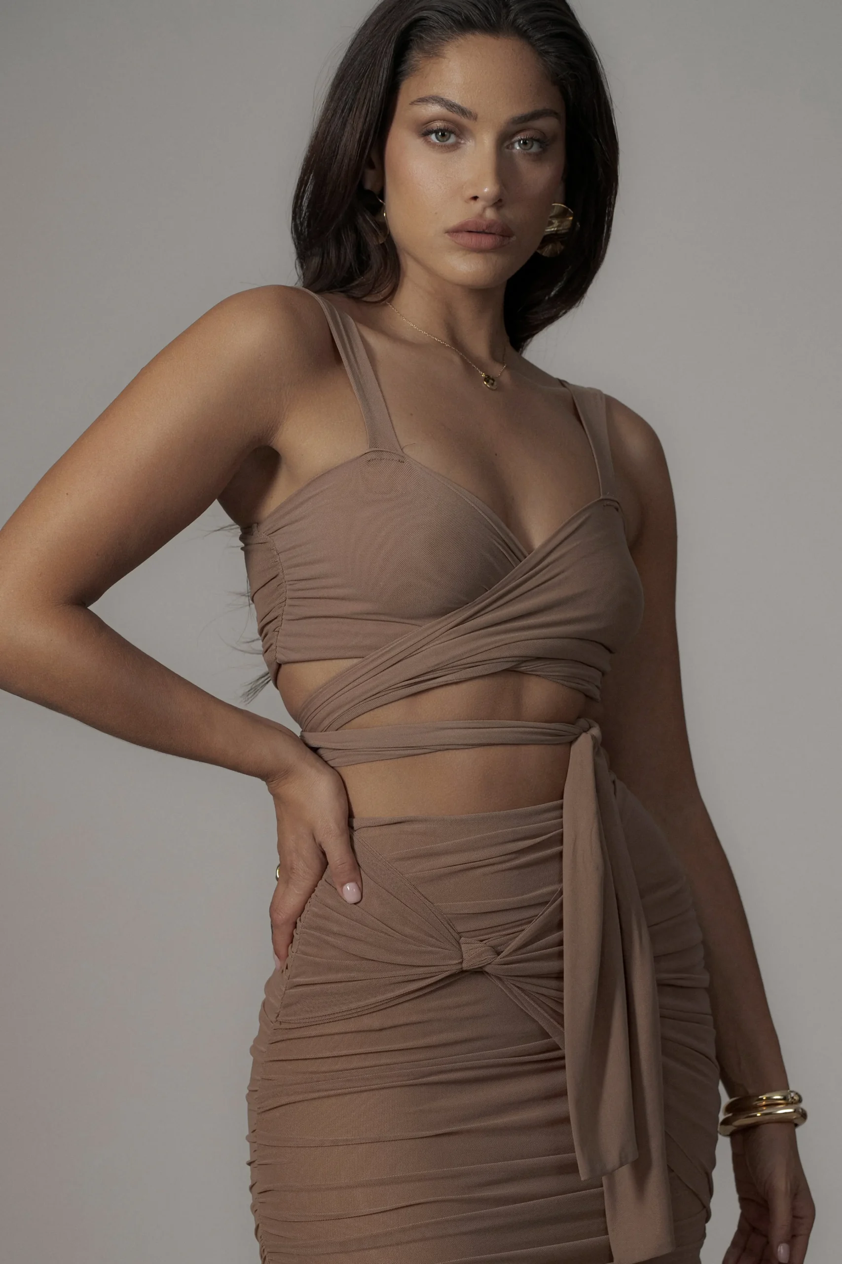 pecan_extend_your_stay_sk_4.webp JLUXLABEL Pecan Extend Your Stay Skirt Set