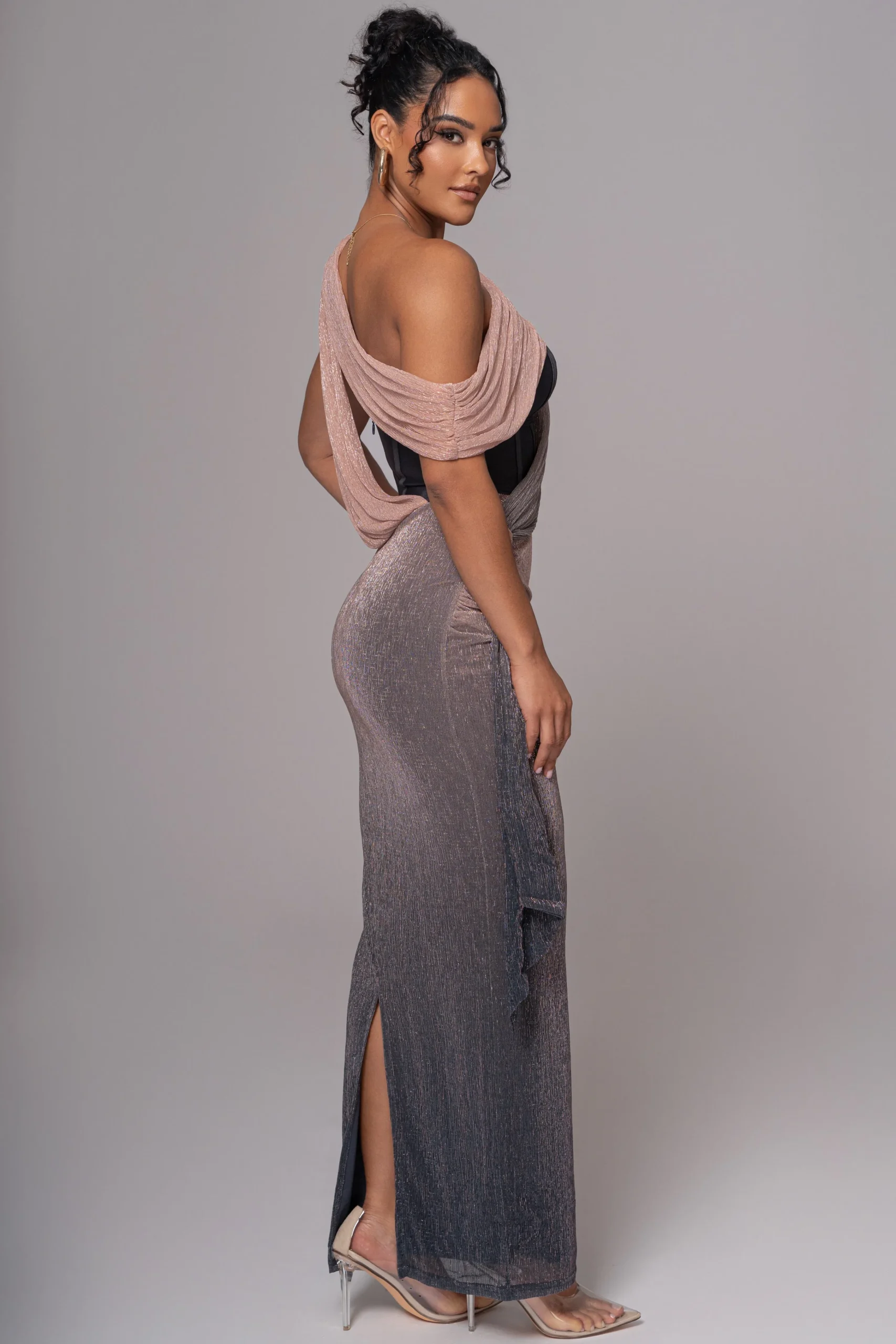 pink_dusk_celestina_drape_5.webp JLUXLABEL Pink Dusk Celestina Draped Maxi Dress