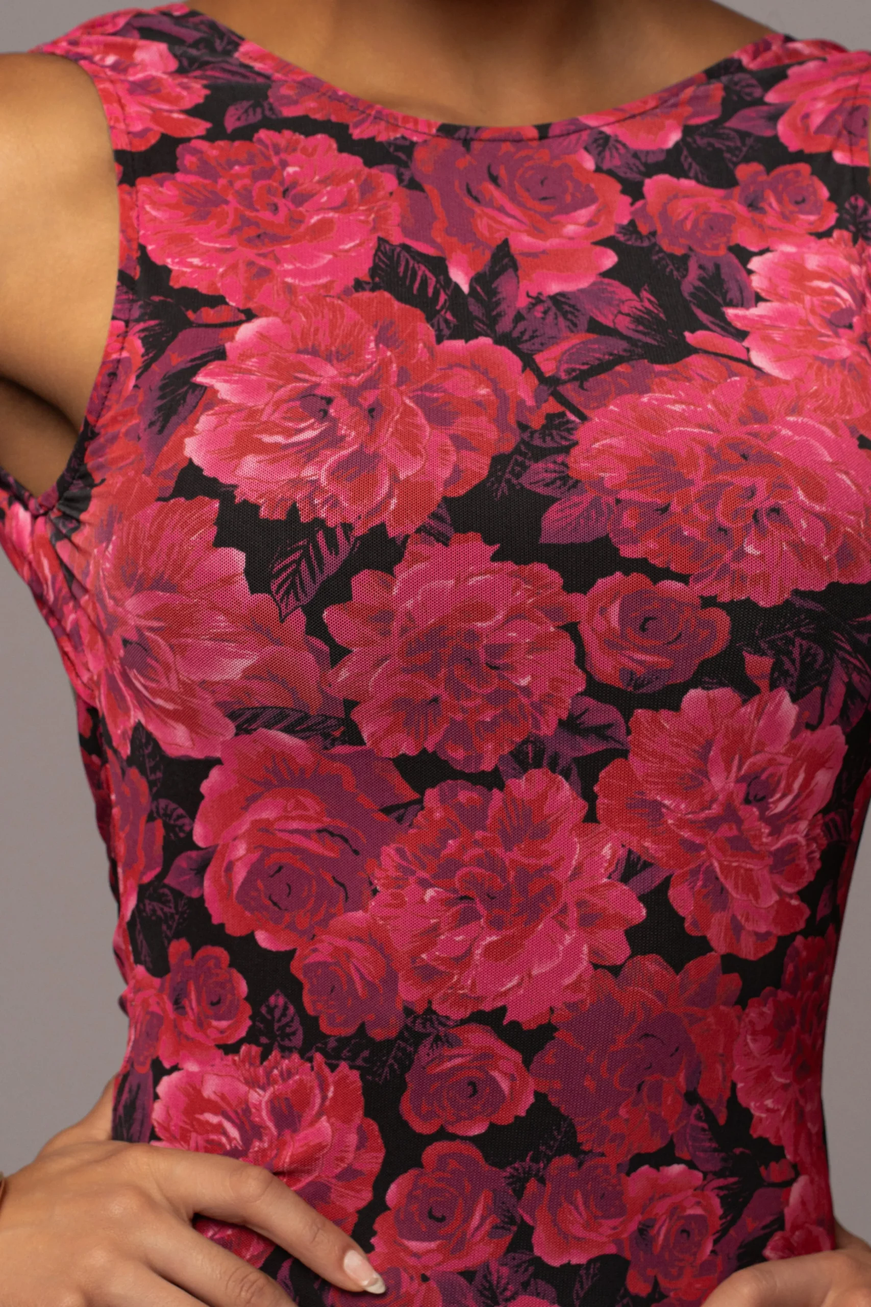 pink_floral_front_and_cen_10.webp JLUXLABEL Pink Floral Front And Center Maxi Dress
