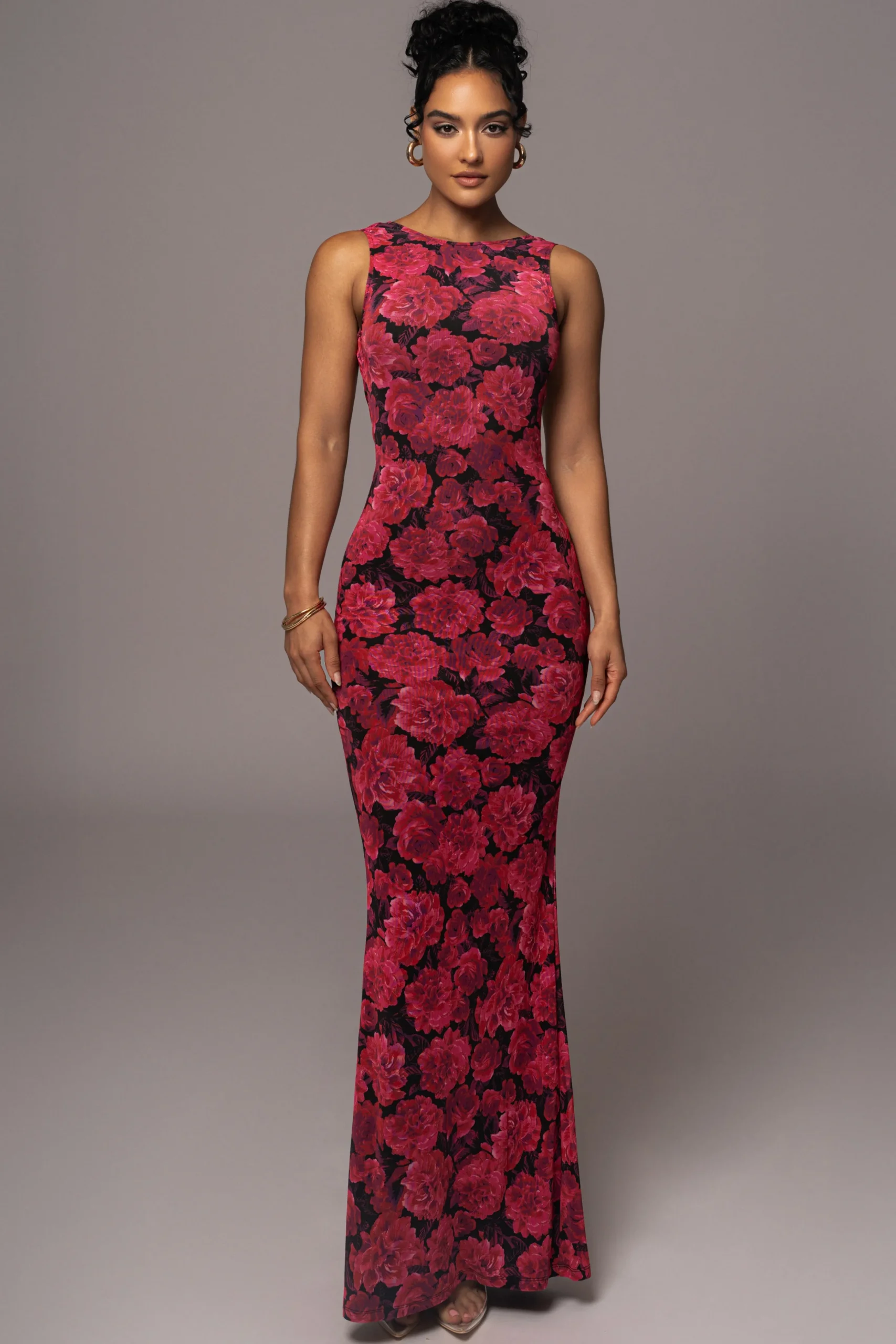 pink_floral_front_and_cen_6.webp JLUXLABEL Pink Floral Front And Center Maxi Dress