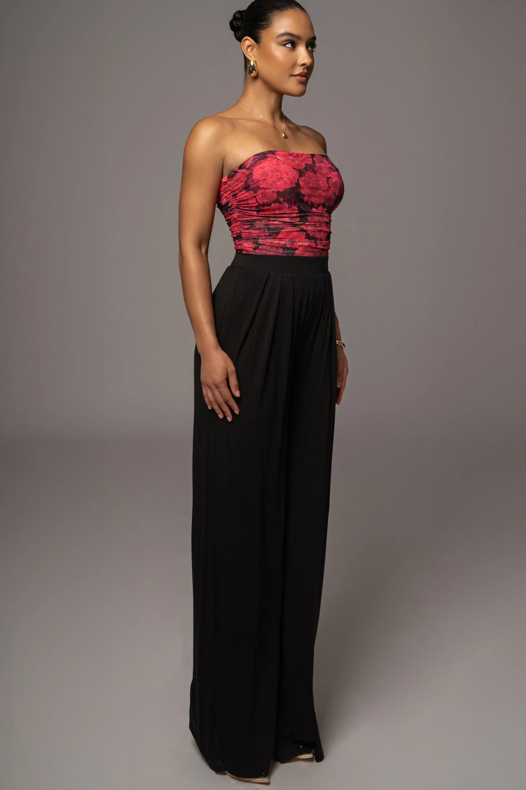 pink_floral_the_riviera_m_5.webp JLUXLABEL Pink Floral The Riviera Mesh Corset