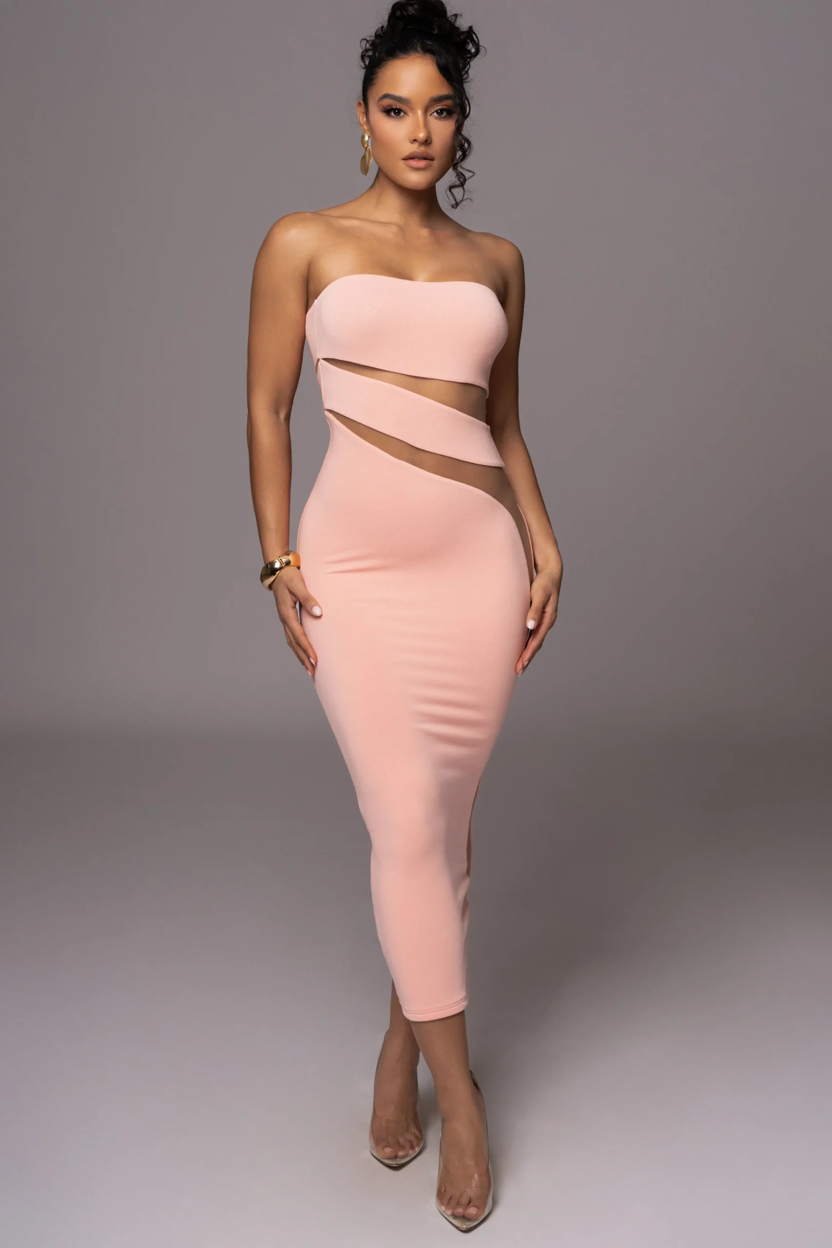 pink_unpredictable_midi_d_0.webp JLUXLABEL Pink Unpredictable Midi Dress