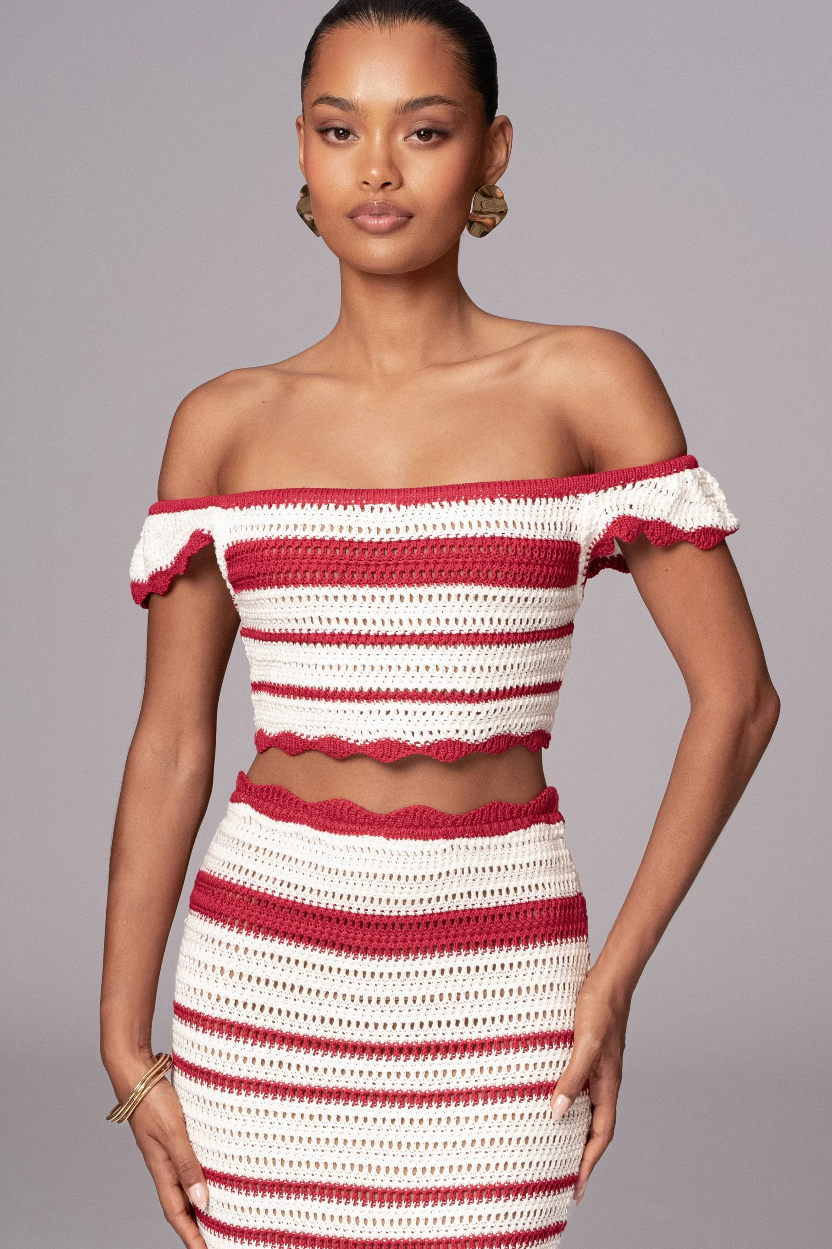 red_corazon_ruffle_skirt__3.webp JLUXLABEL Red Corazon Ruffle Skirt Set