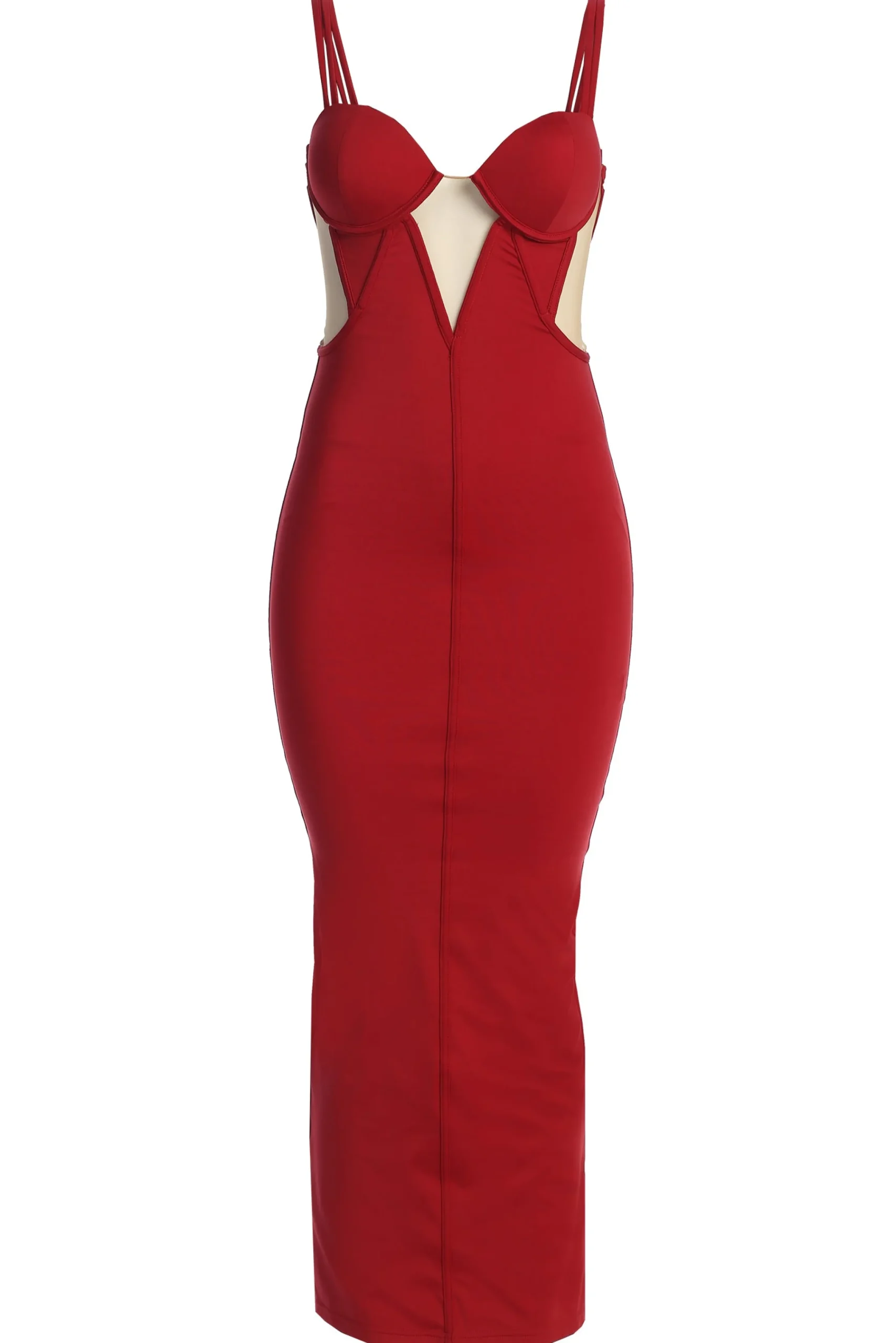 red_enchantment_bustier_m_1.webp JLUXLABEL Red Enchantment Bustier Maxi Dress