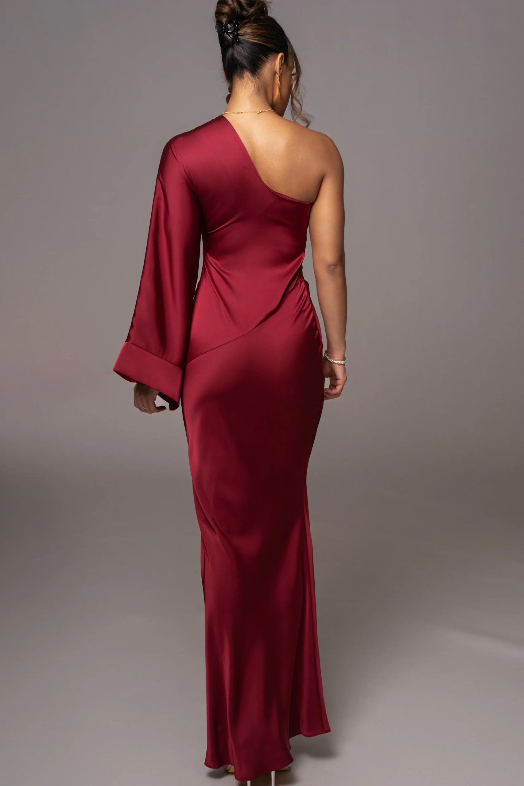 red_femme_drape_maxi_dres_9.webp JLUXLABEL Red Femme Drape Maxi Dress