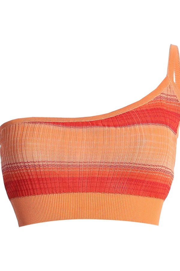 JLUXLABEL Red Good Times Crop Top