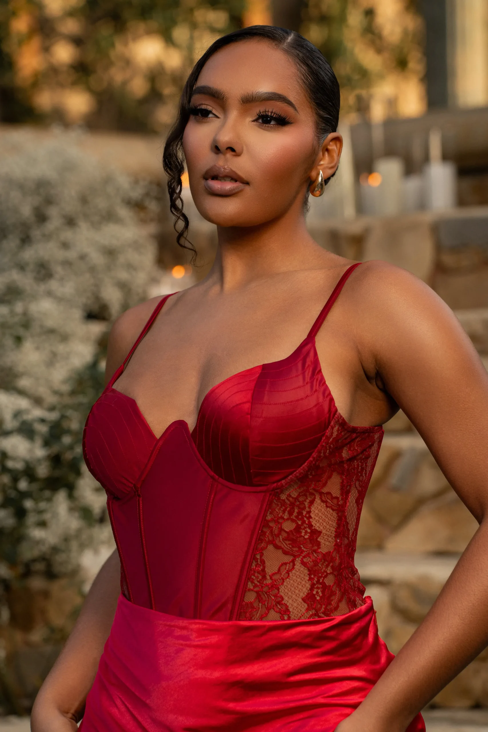red_incomparable_lace_bod_0.webp JLUXLABEL Red Incomparable Lace Bodysuit