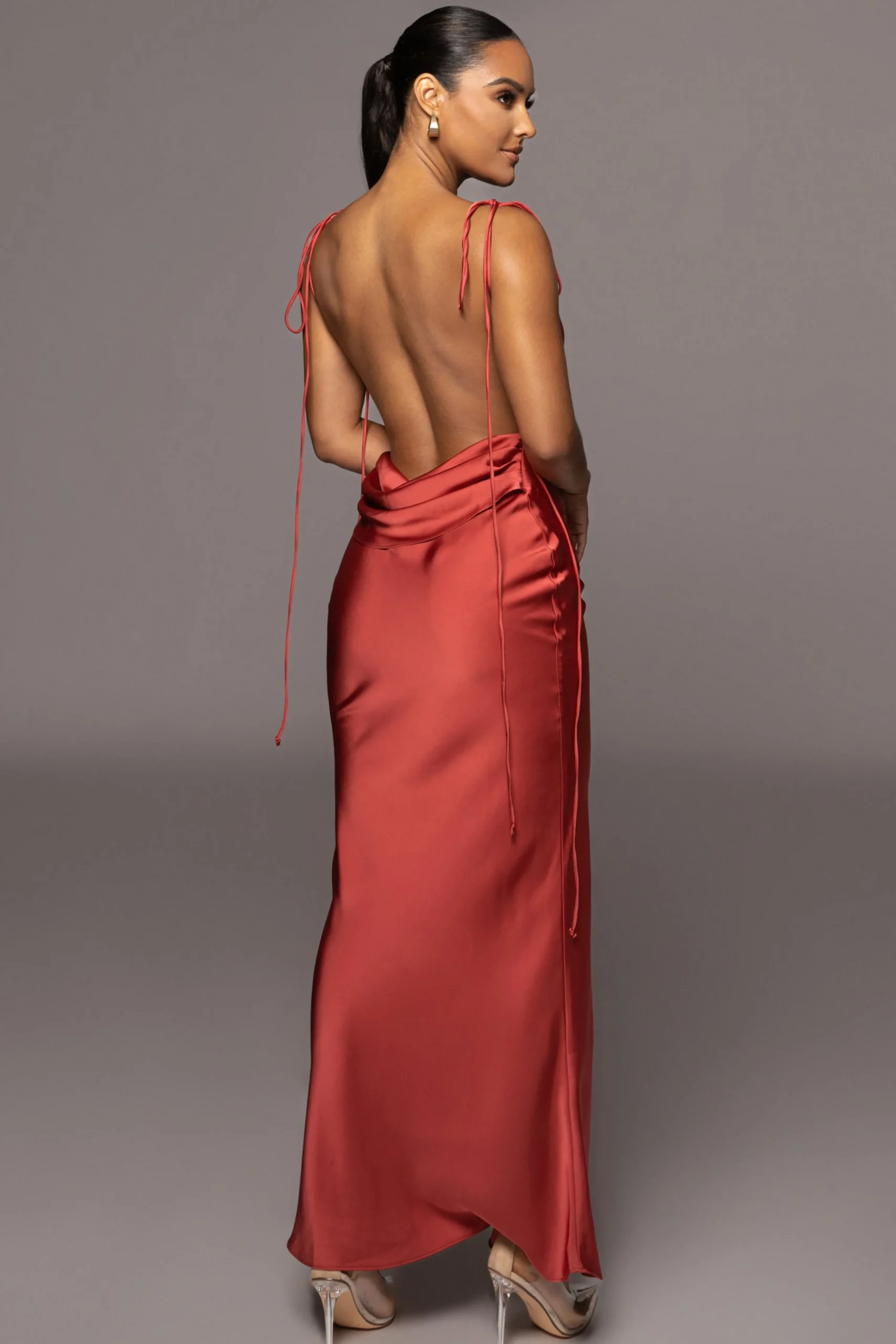 red_irresistible_satin_ma_5.webp JLUXLABEL Red Irresistible Satin Maxi Dress
