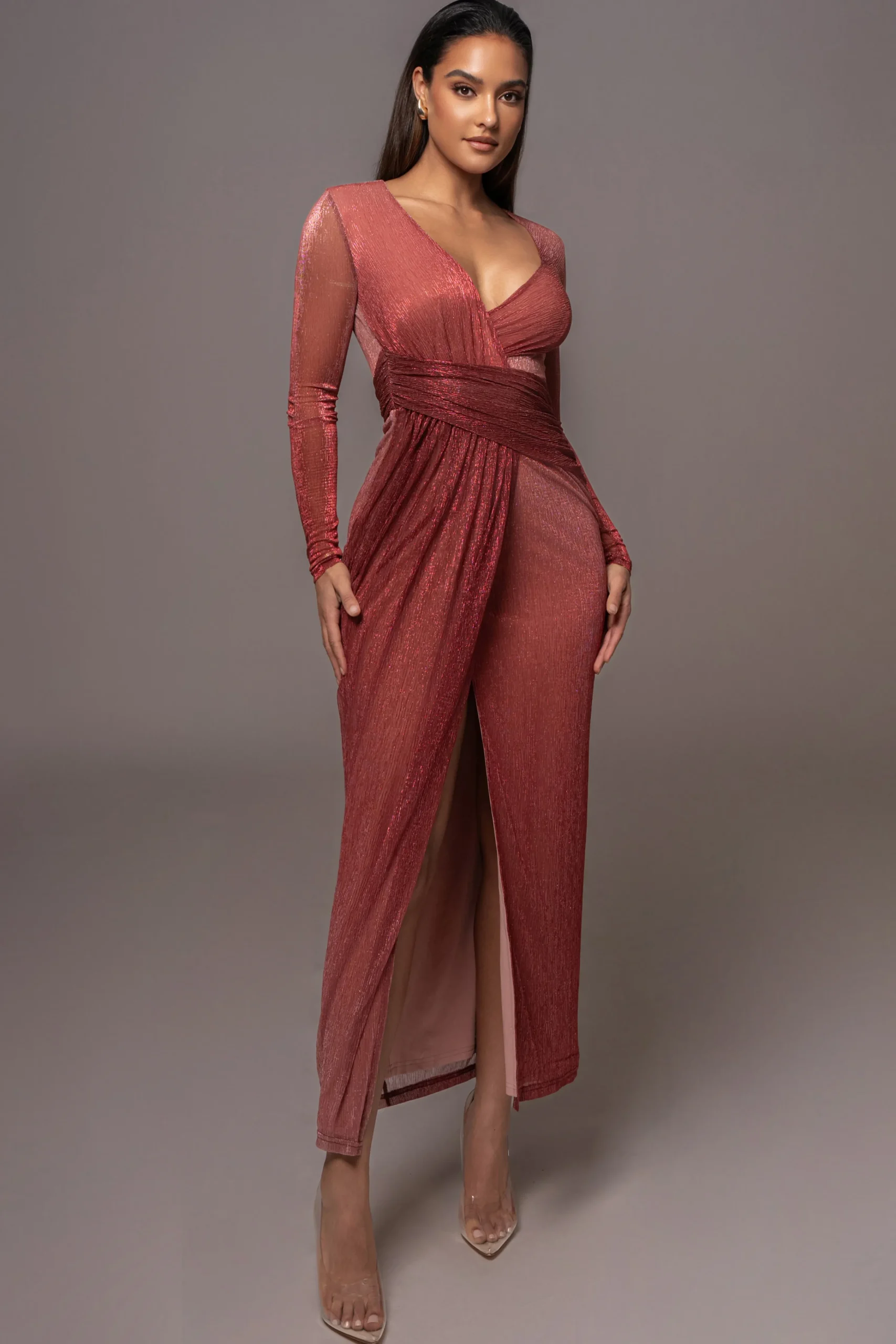 red_karissa_plunge_maxi_d_0.webp JLUXLABEL Red Karissa Plunge Maxi Dress