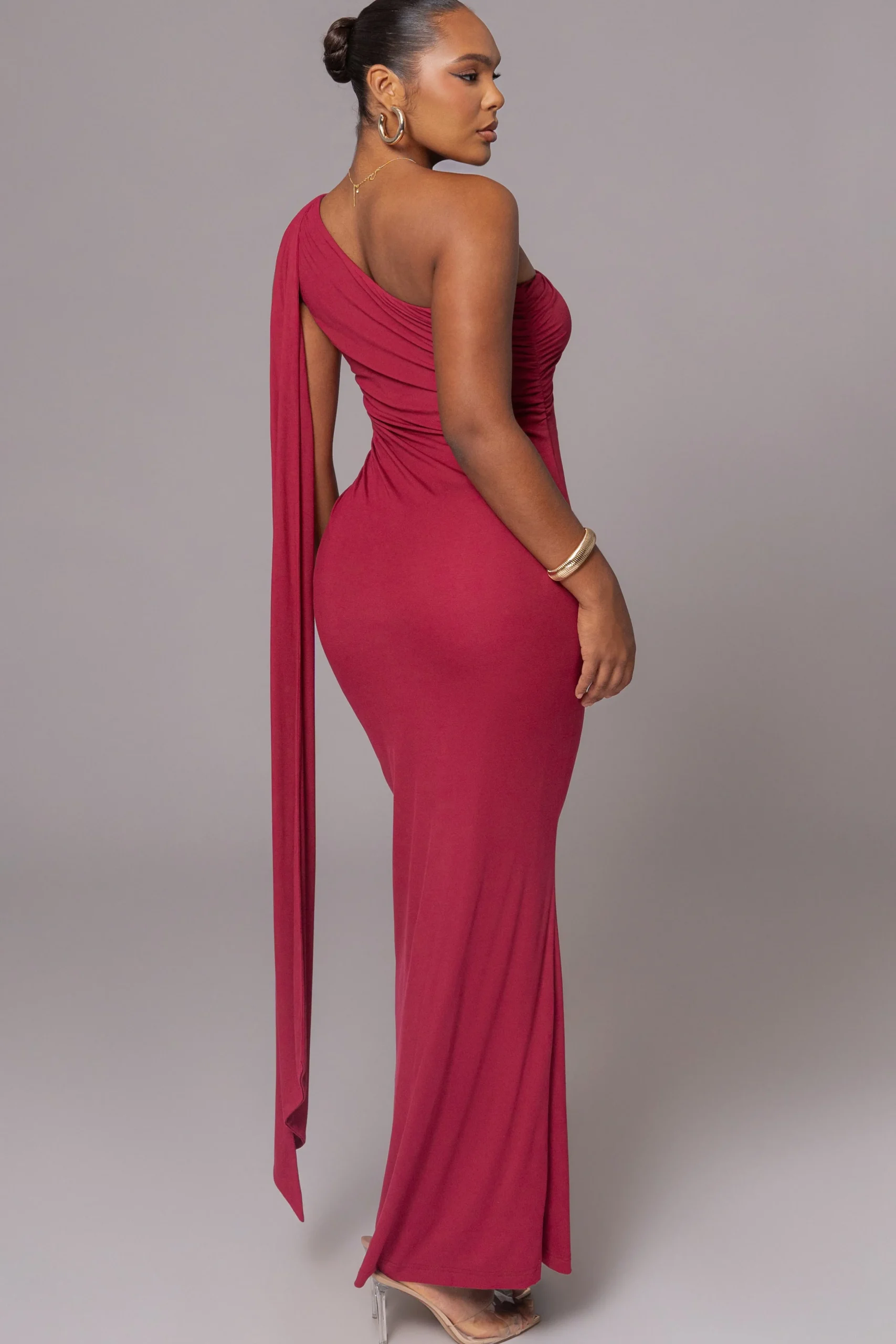 red_kianna_drape_maxi_dre_1.webp JLUXLABEL Red Kianna Drape Maxi Dress
