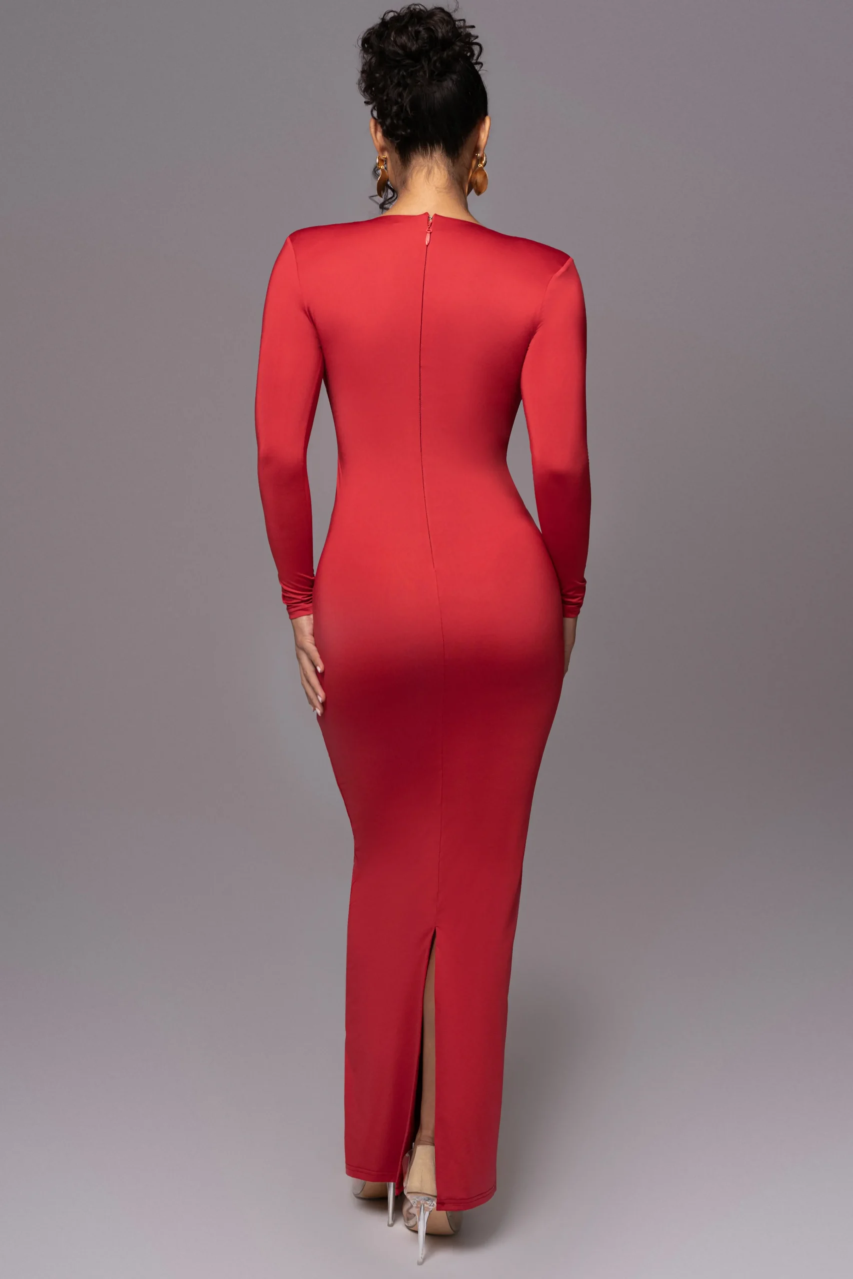 red_rowan_plunge_maxi_dre_8.webp JLUXLABEL Red Rowan Plunge Maxi Dress