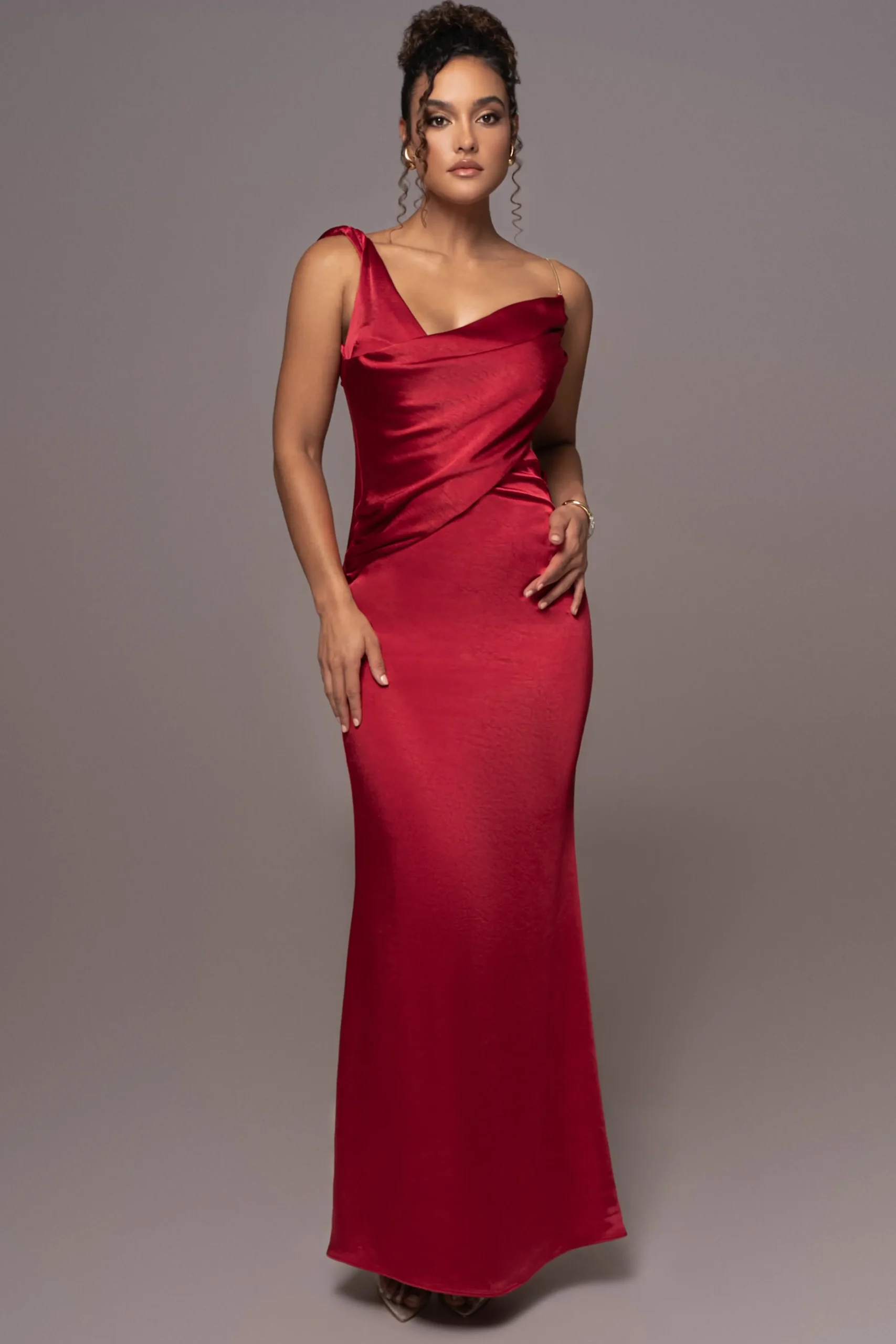 red_satin_belle_maxi_dres_2.webp JLUXLABEL Red Satin Belle Maxi Dress
