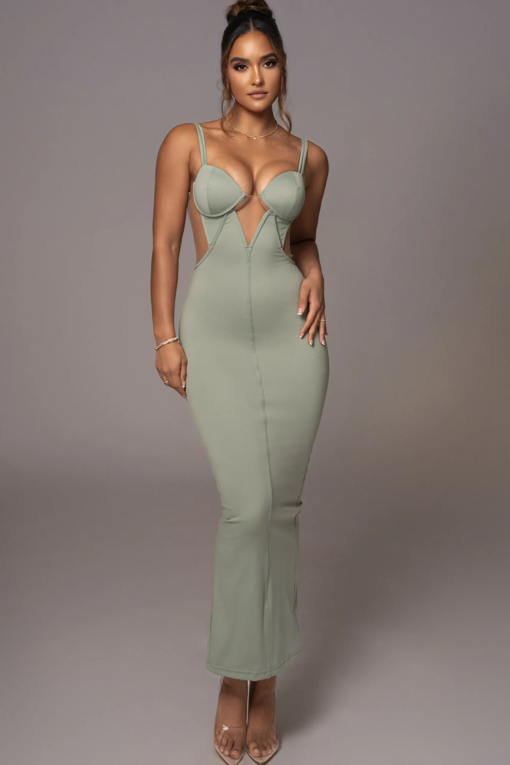 sage_enchantment_bustier__0.webp JLUXLABEL Sage Enchantment Bustier Maxi Dress