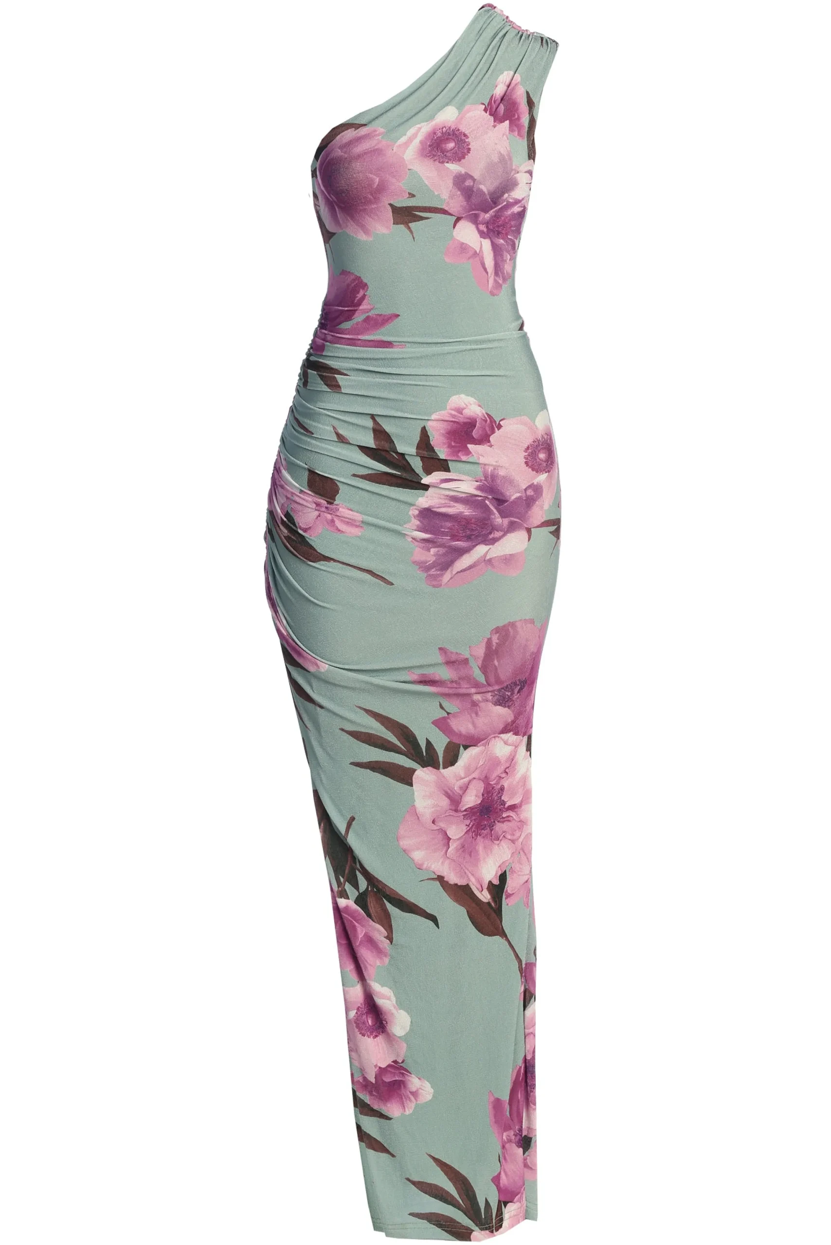 sage_floral_eden_one_shou_1.webp JLUXLABEL Sage Floral Eden One Shoulder Maxi Dress