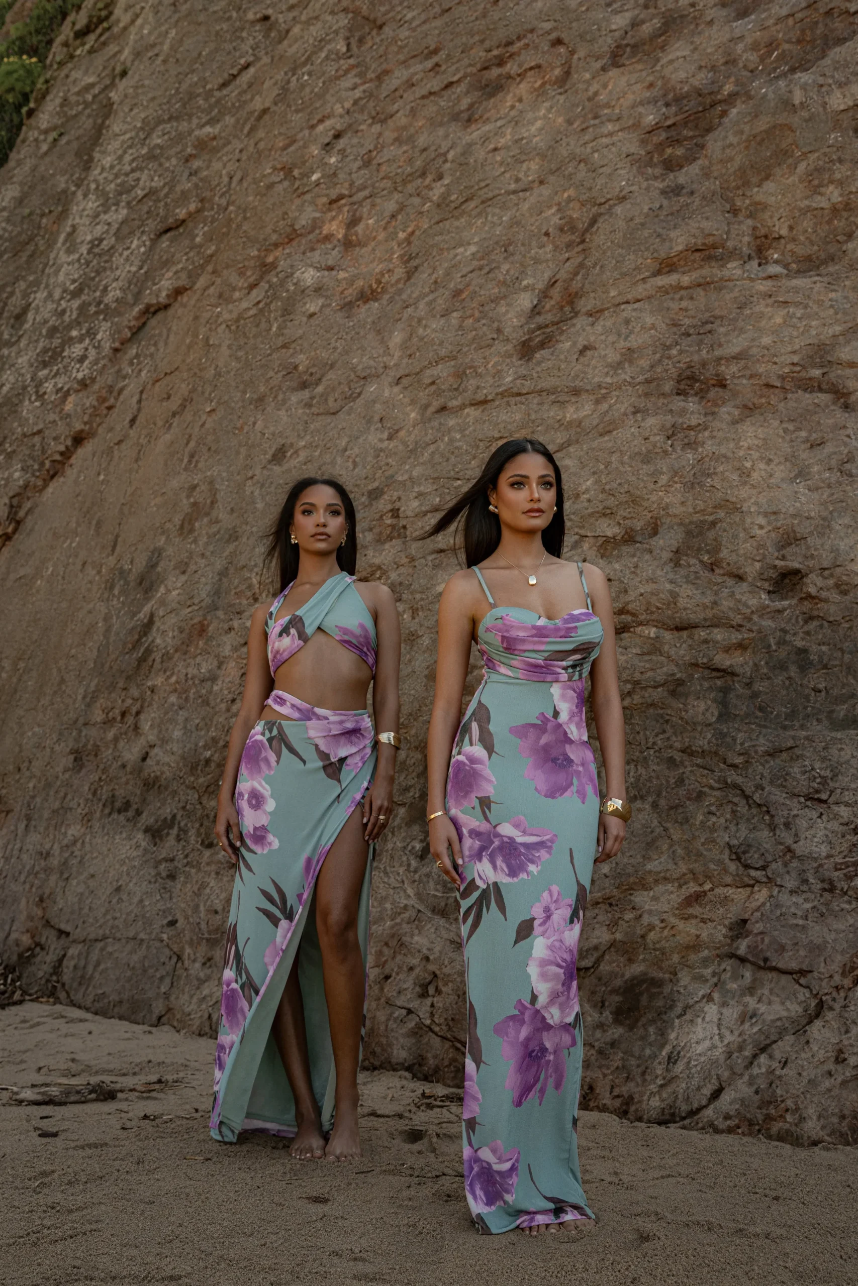 sage_floral_slinky_vision_5.webp JLUXLABEL Sage Floral Slinky Visions Of You Maxi Dress