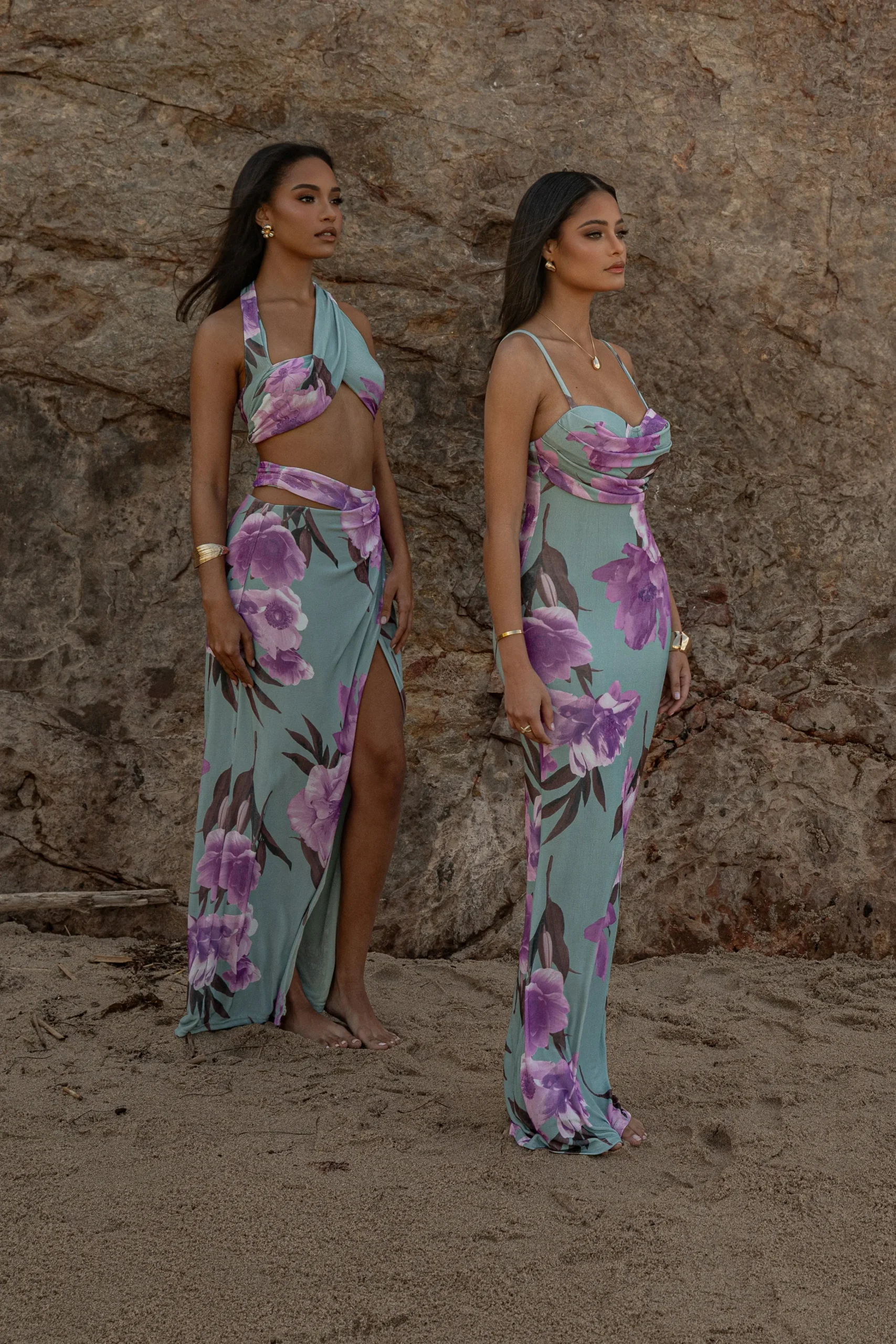 sage_floral_slinky_vision_9.webp JLUXLABEL Sage Floral Slinky Visions Of You Maxi Dress