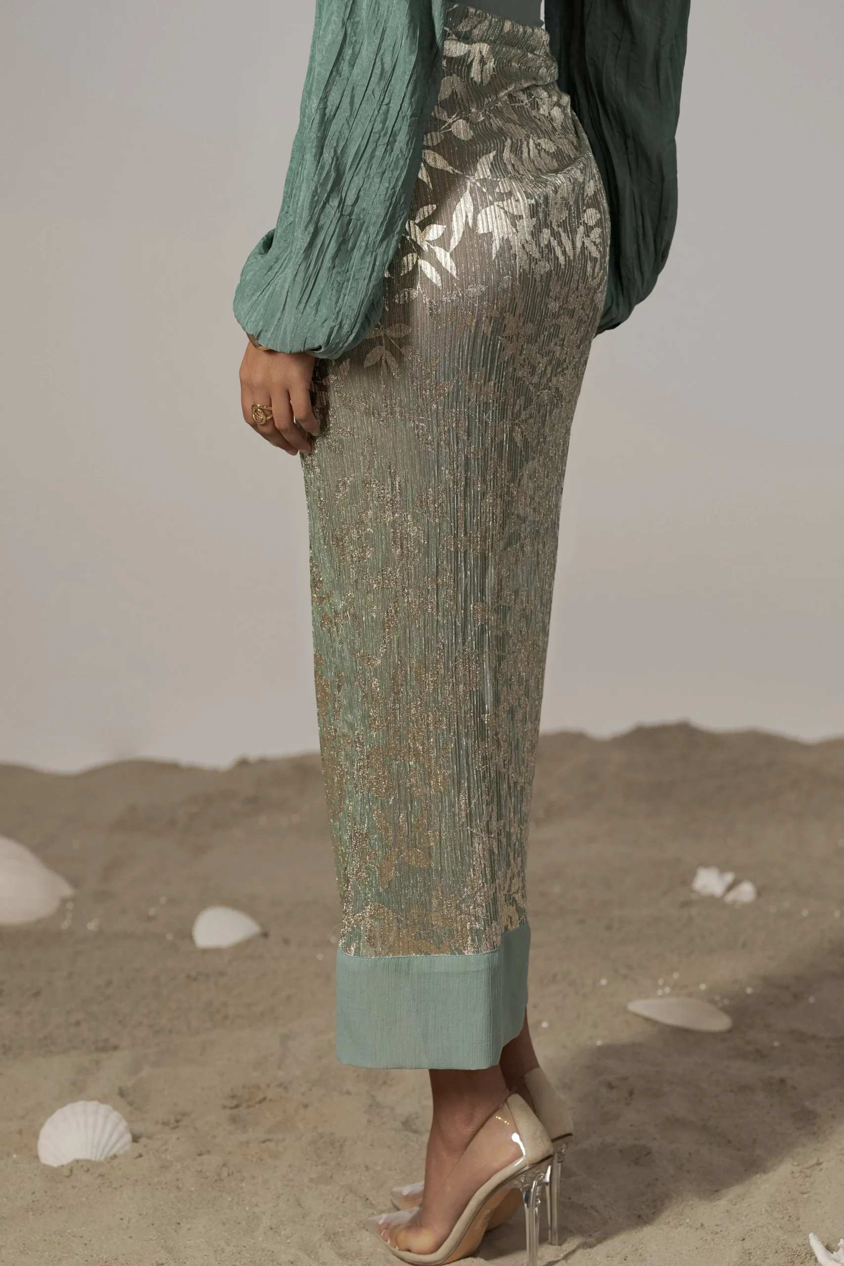 sage_positano_printed_sar_8.webp JLUXLABEL Sage Positano Printed Sarong Skirt