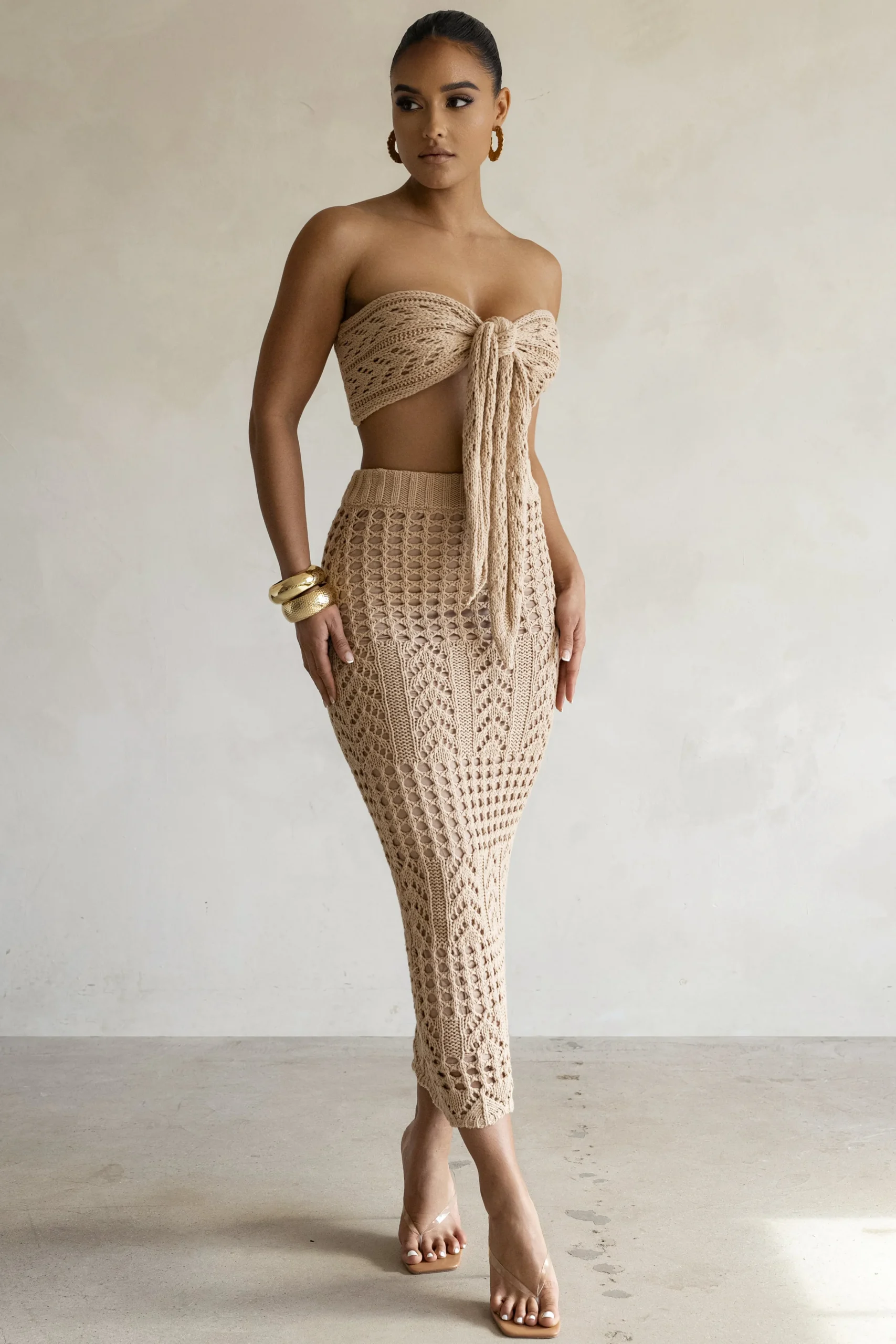 sand_caribbean_skies_skir_2.webp JLUXLABEL Sand Caribbean Skies Skirt Set