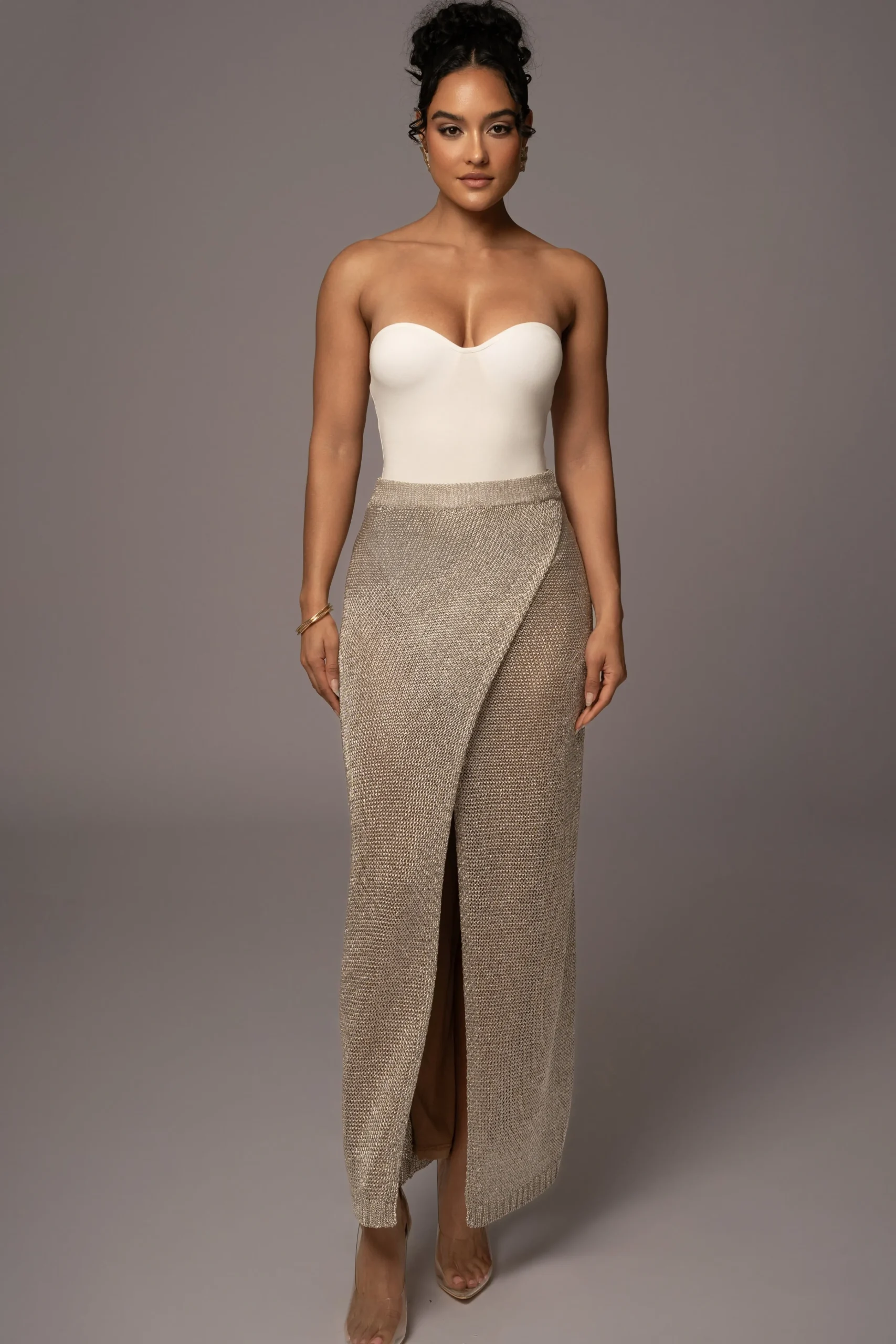 silver_anais_maxi_slit_sk_2.webp JLUXLABEL Silver Anais Maxi Slit Skirt