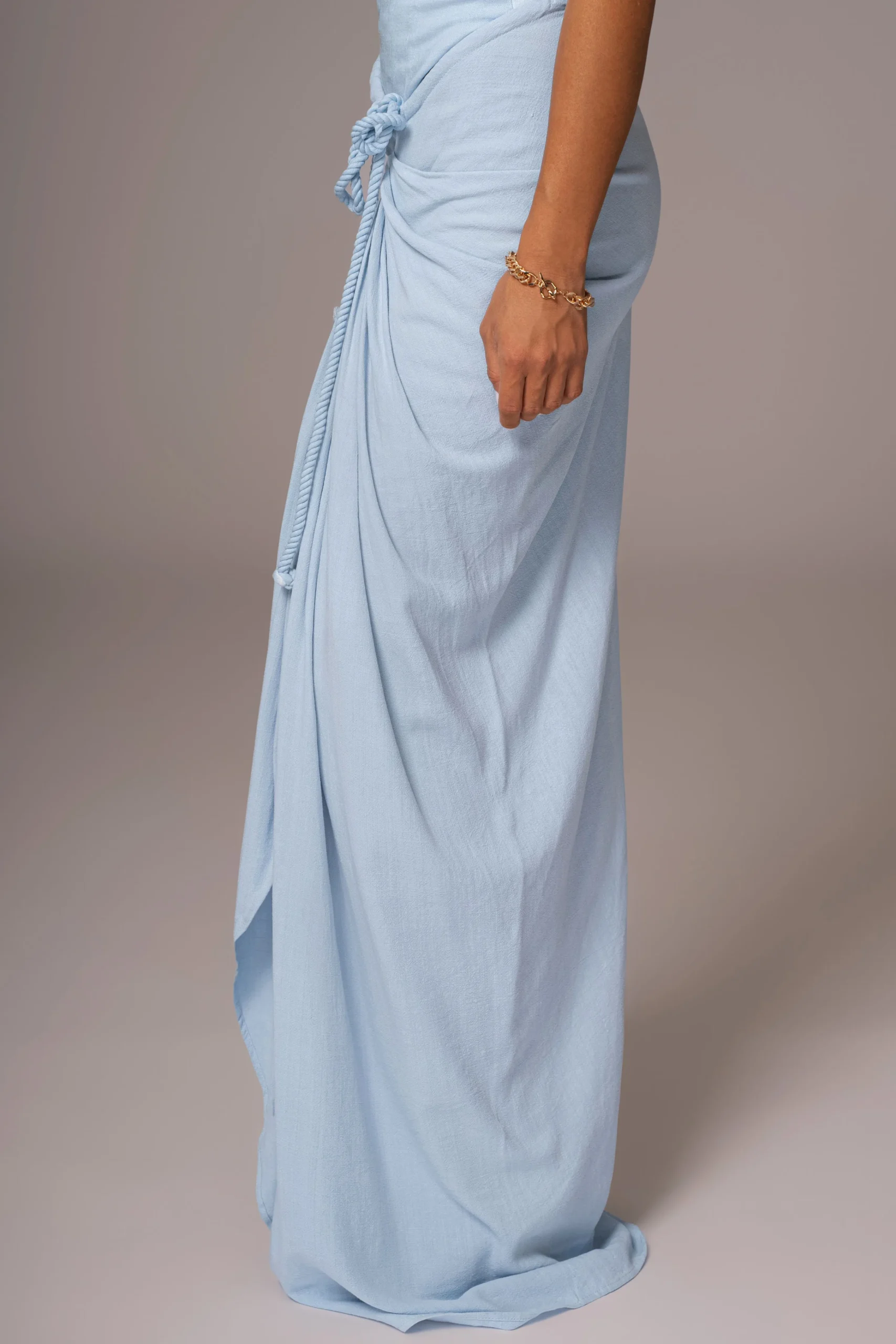 sky_blue_noelia_linen_sli_7.webp JLUXLABEL Sky Blue Noelia Linen Slit Skirt