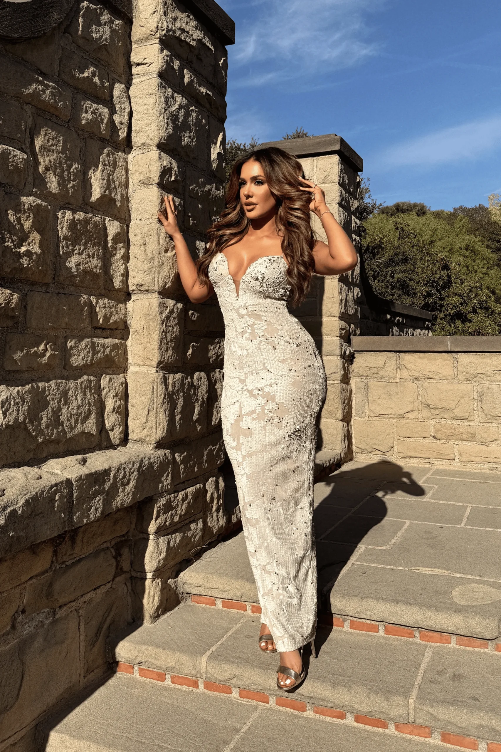stone_gilded_sequin_maxi__0.webp JLUXLABEL Stone Gilded Sequin Maxi Dress