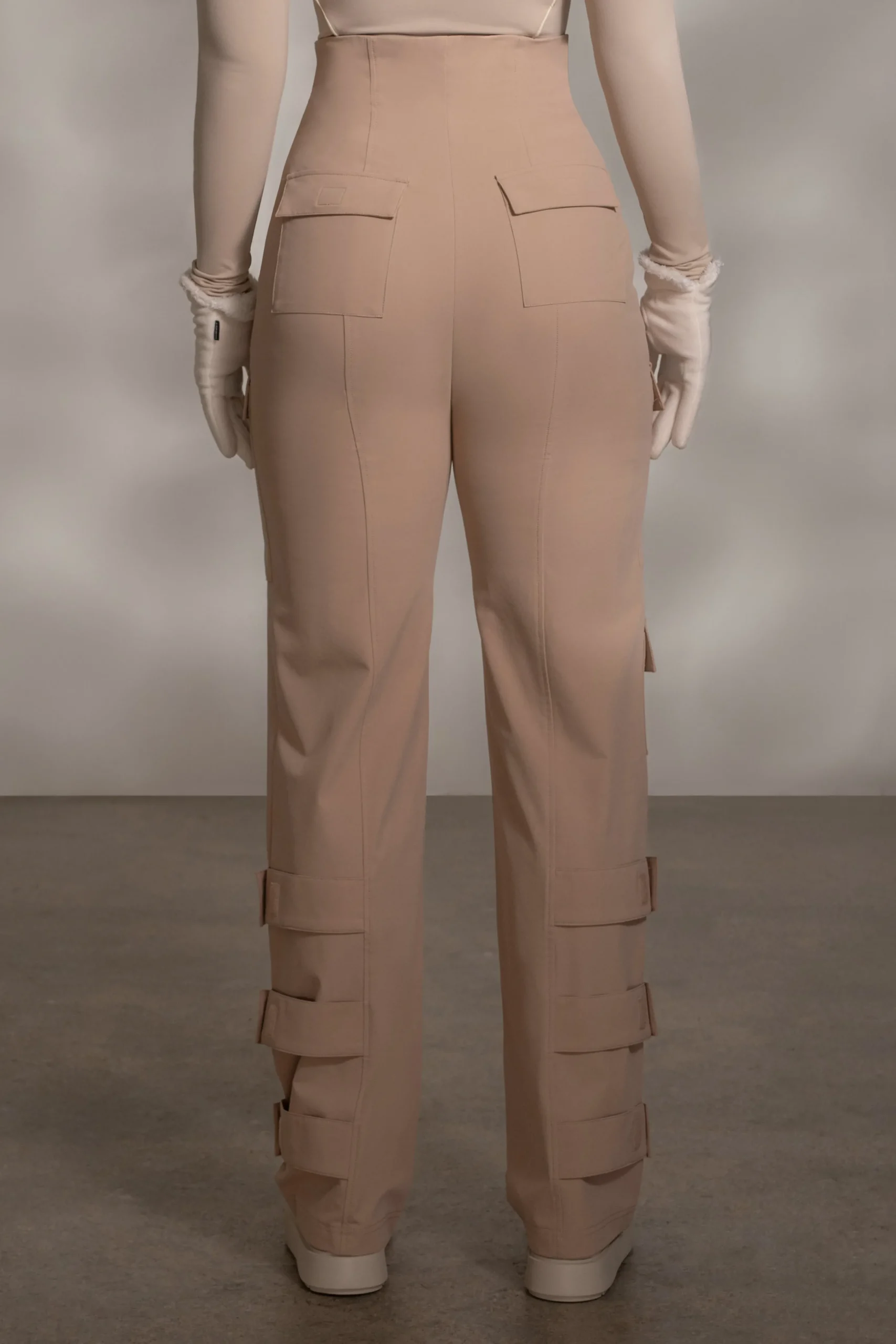 tan_nyah_nylon_utility_pa_12.webp JLUXLABEL Tan Nyah Nylon Utility Pants