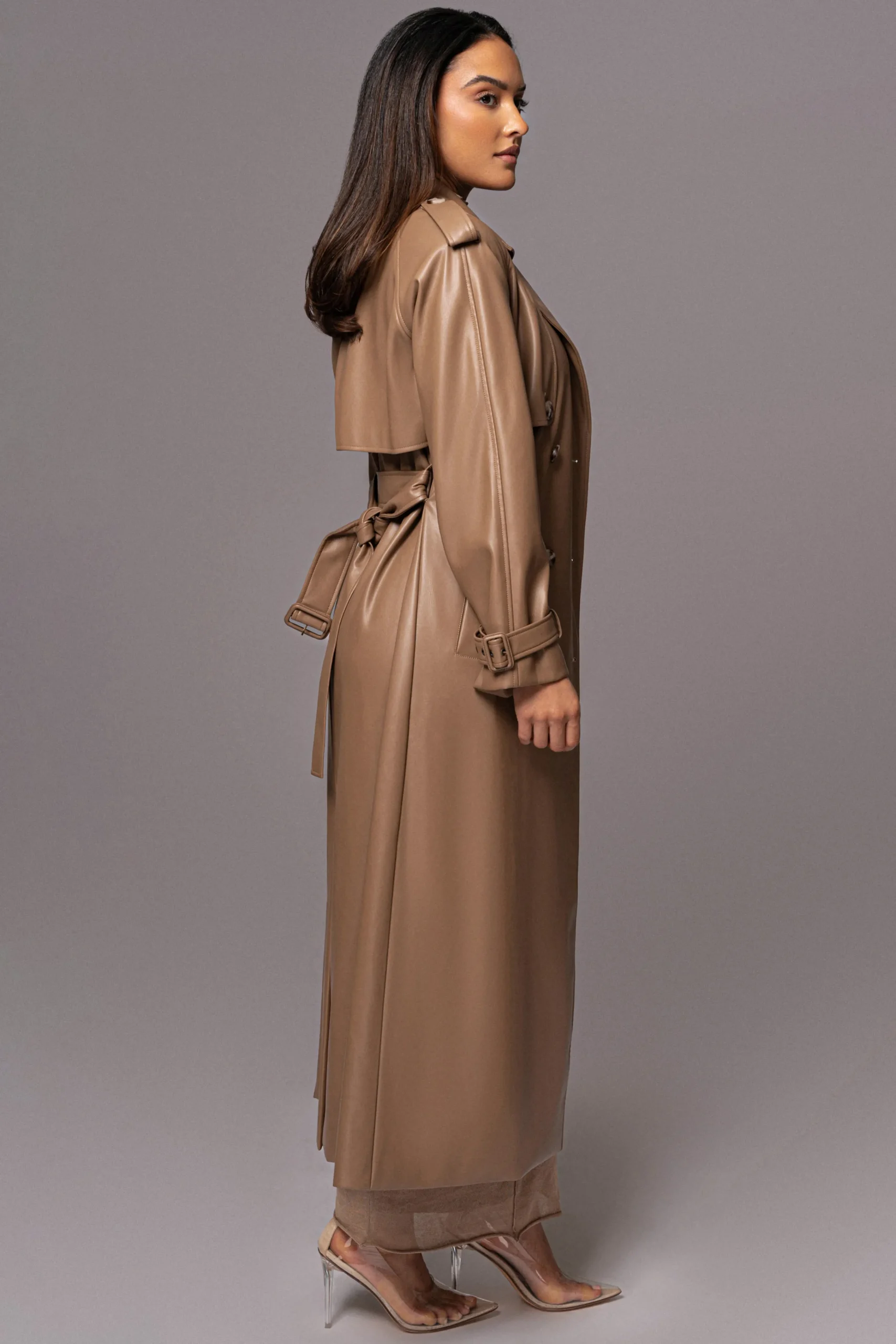 tan_odin_faux_leather_coa_11.webp JLUXLABEL Tan Odin Faux Leather Coat