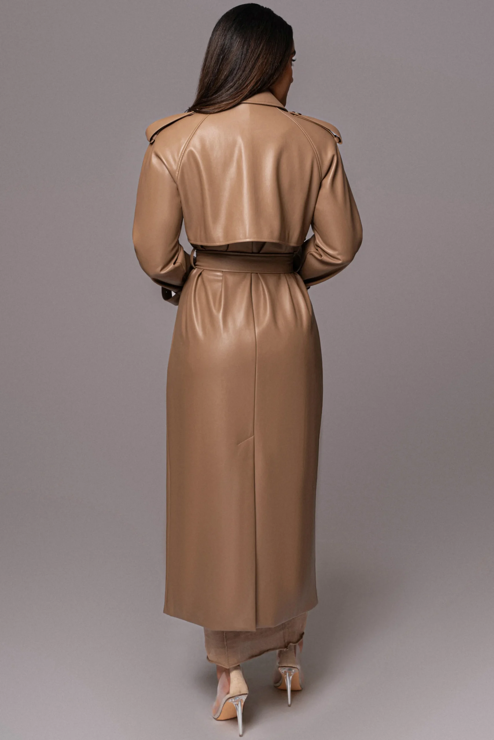 tan_odin_faux_leather_coa_15.webp JLUXLABEL Tan Odin Faux Leather Coat