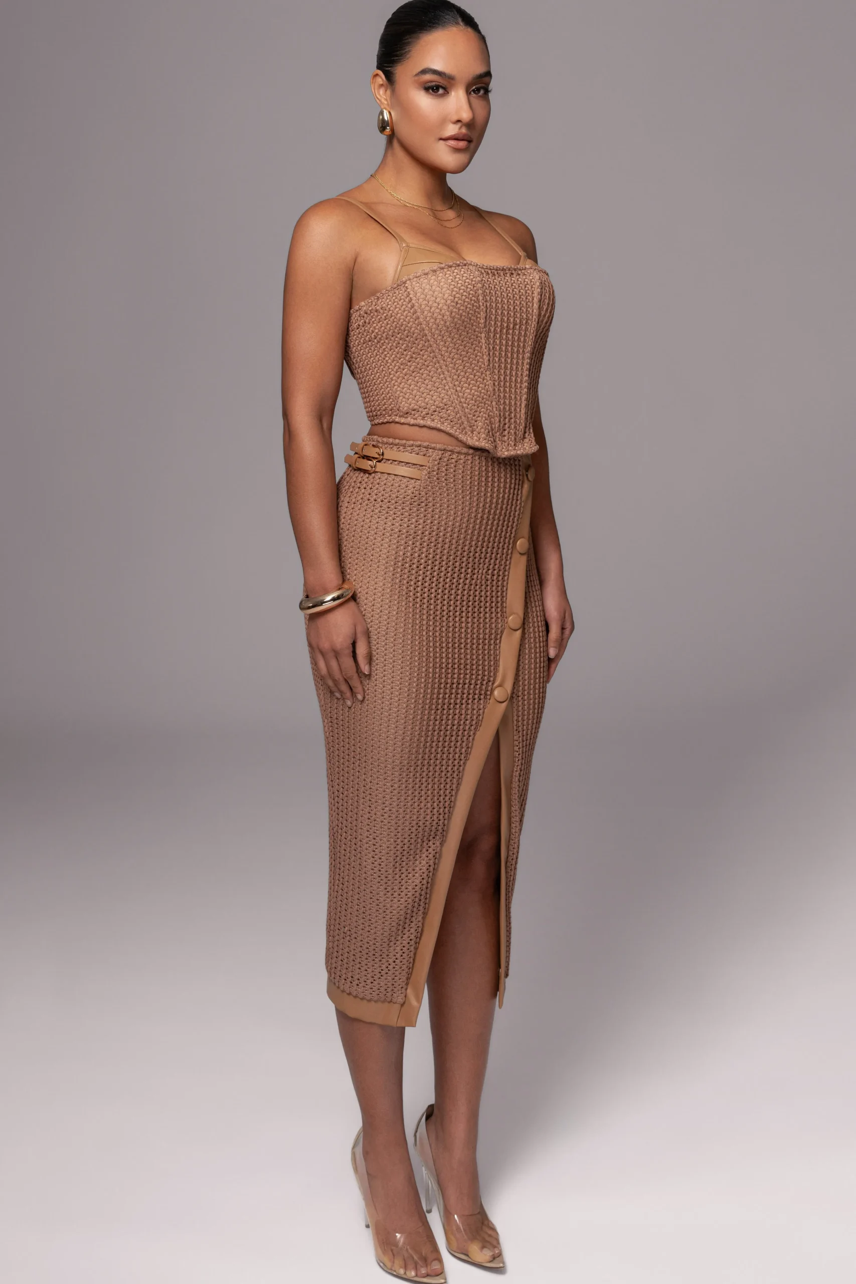 tan_textured_harley_corse_12.webp JLUXLABEL Tan Textured Harley Corset Top