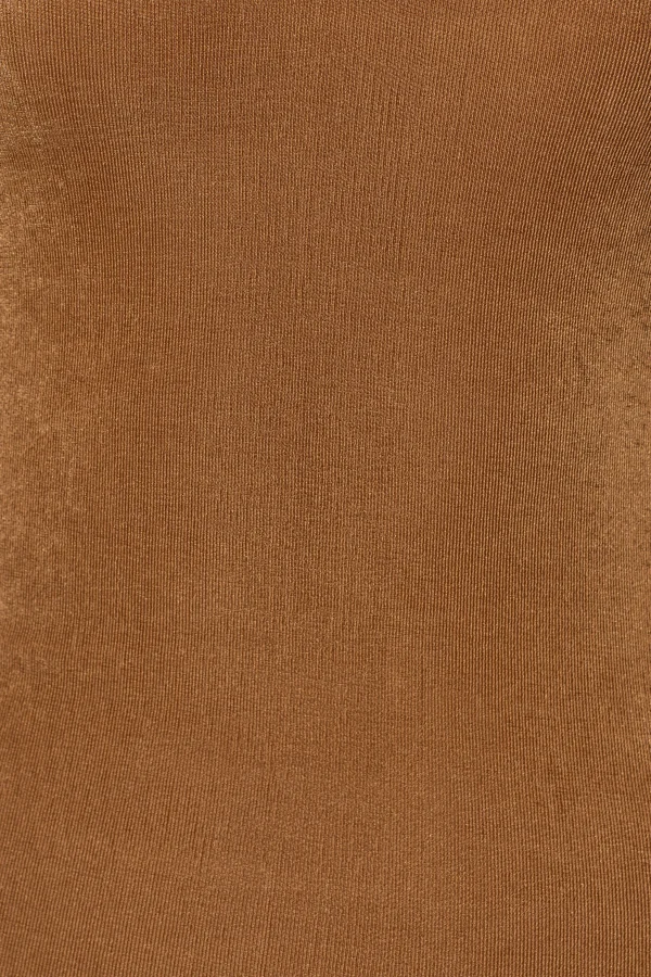 JLUXLABEL Tan/Beige Mirage Reversible Mini Dress