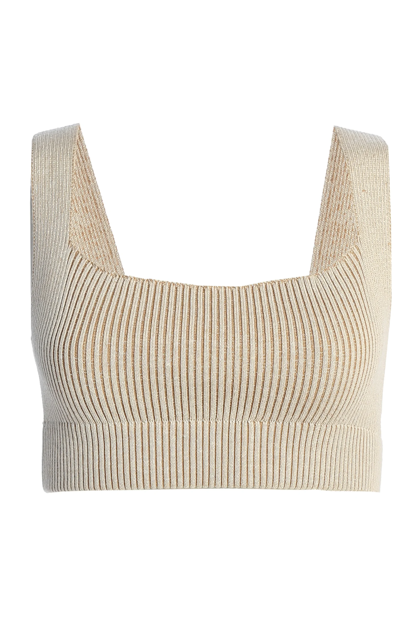 taupewhite_jodie_ribbed_t_2.webp JLUXLABEL Taupe/White Jodie Ribbed Top