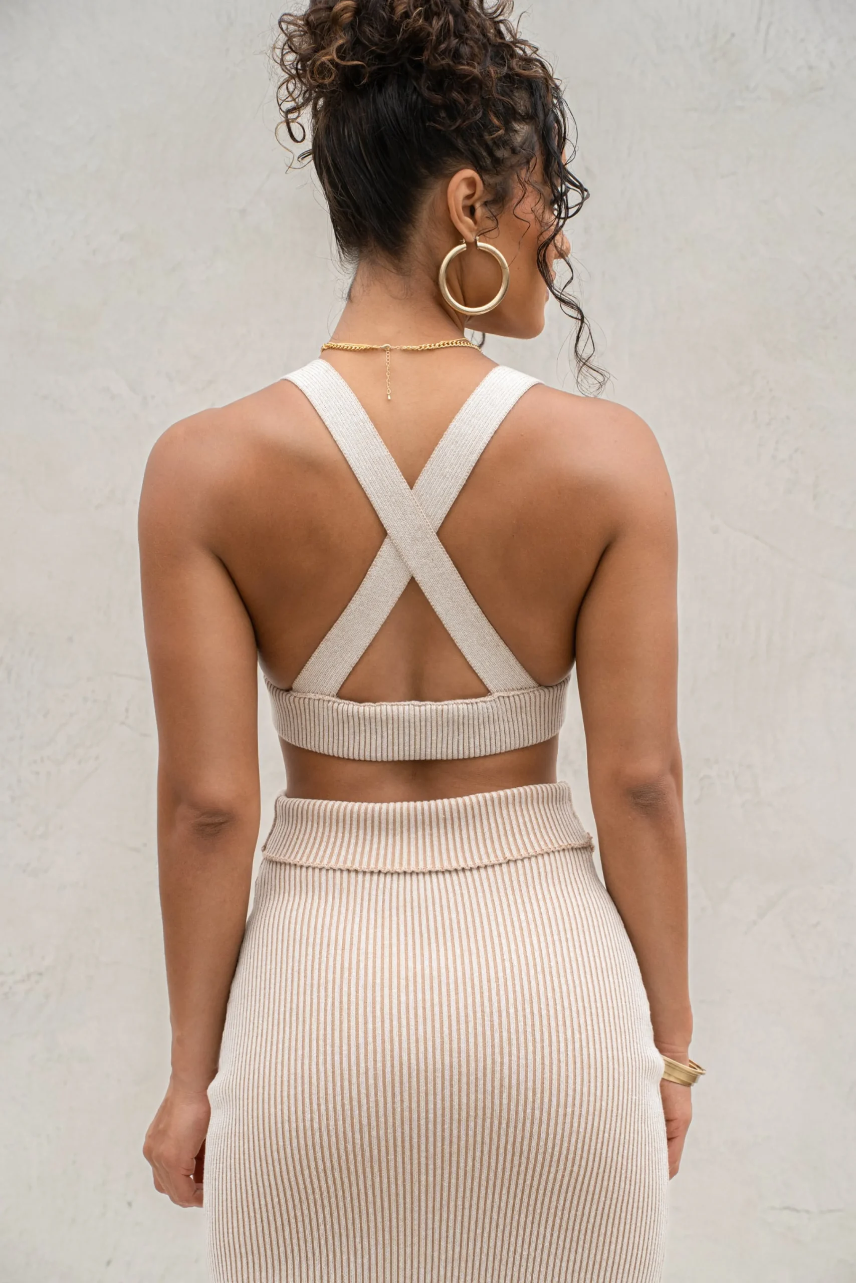 taupewhite_jodie_ribbed_t_6.webp JLUXLABEL Taupe/White Jodie Ribbed Top