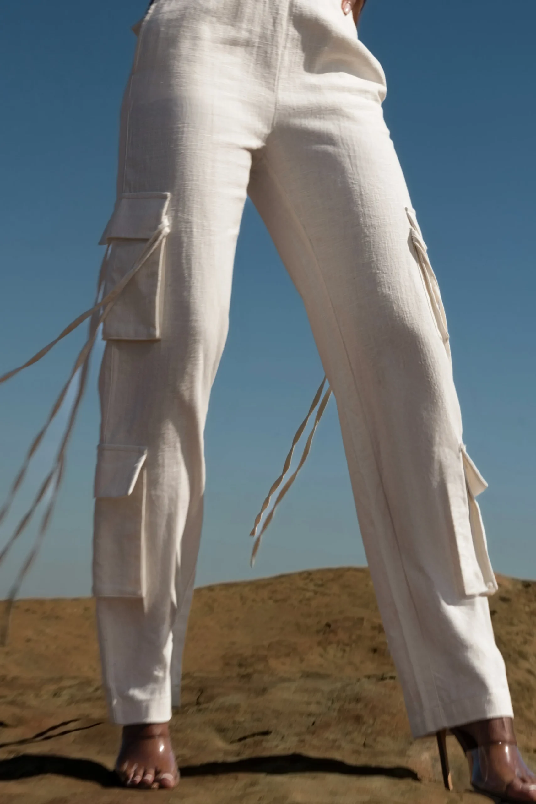 white_better_half_linen_u_1.webp JLUXLABEL White Better Half Linen Utility Pants