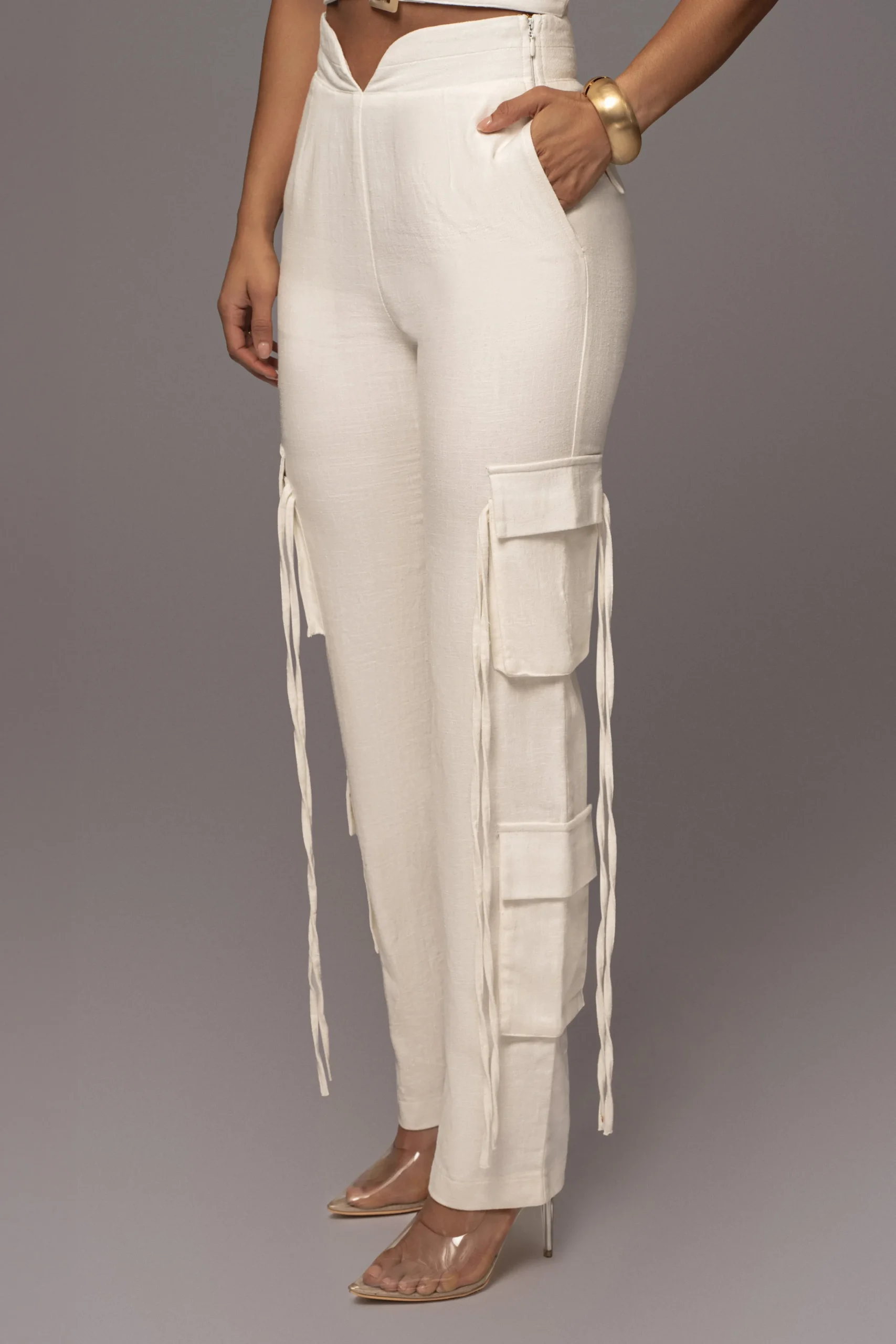 white_better_half_linen_u_6.webp JLUXLABEL White Better Half Linen Utility Pants