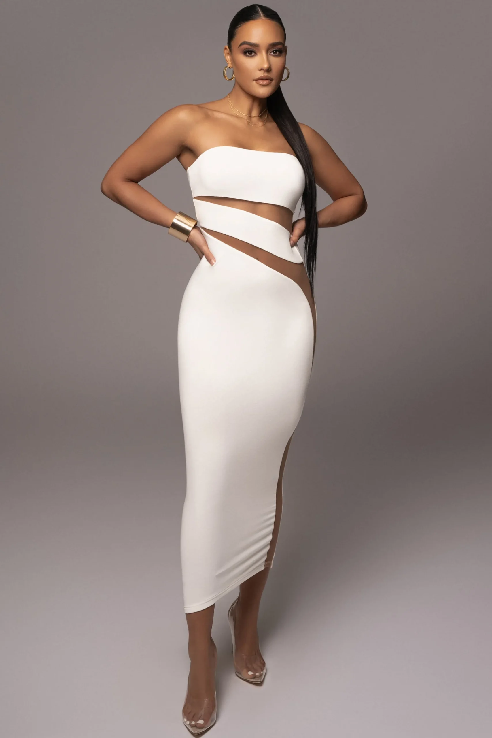 white_unpredictable_midi__6.webp JLUXLABEL White Unpredictable Midi Dress