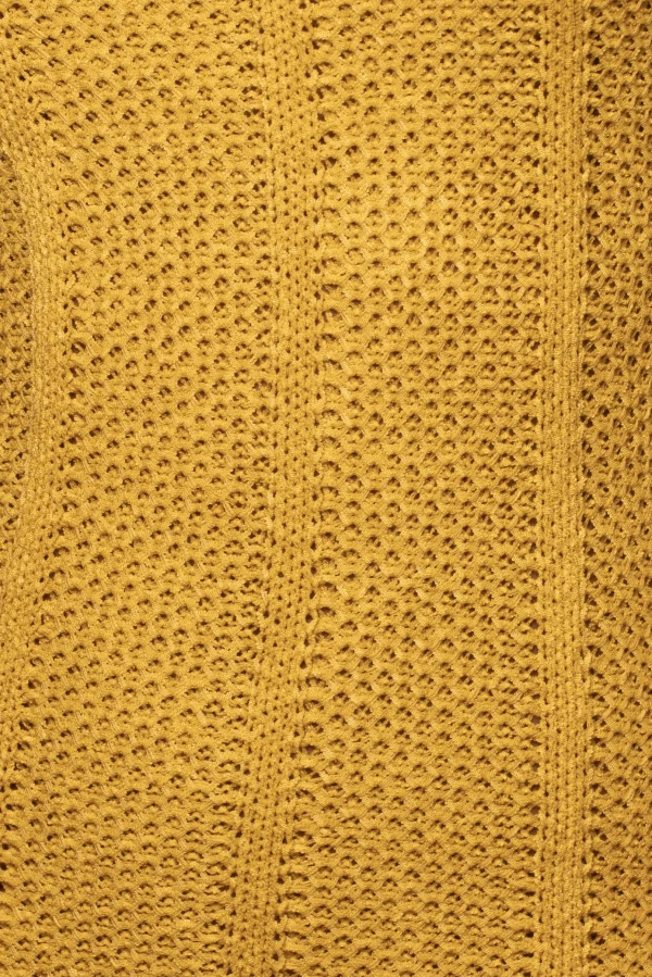 JLUXLABEL Yellow Cabana Views Crochet Dress